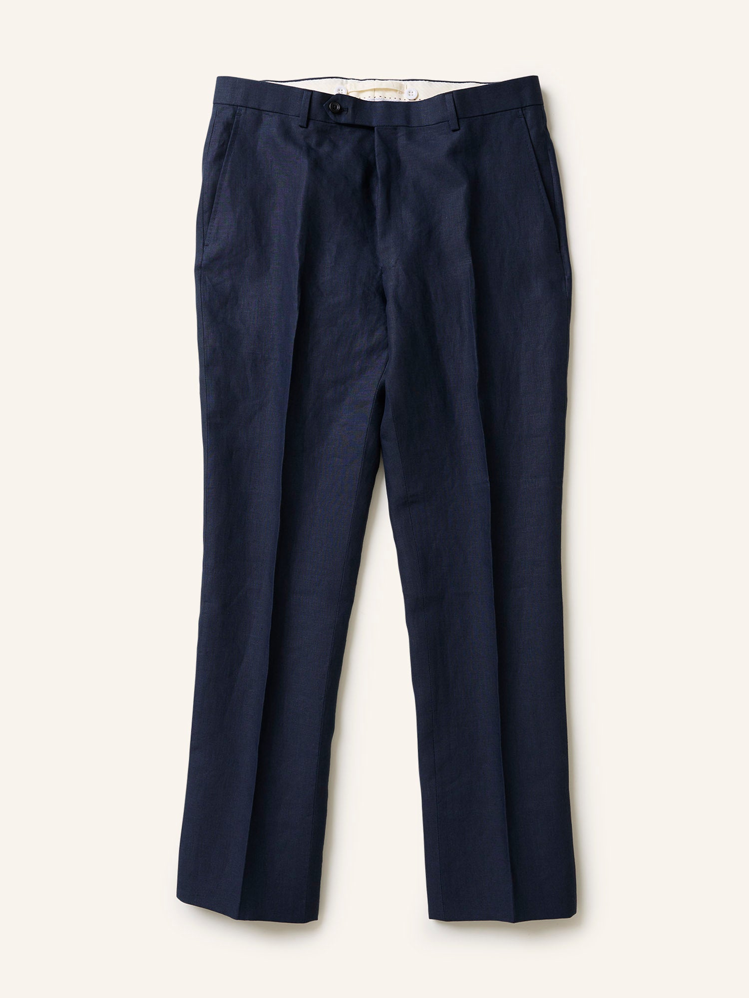 3-piece Irish Linen Suit Navy