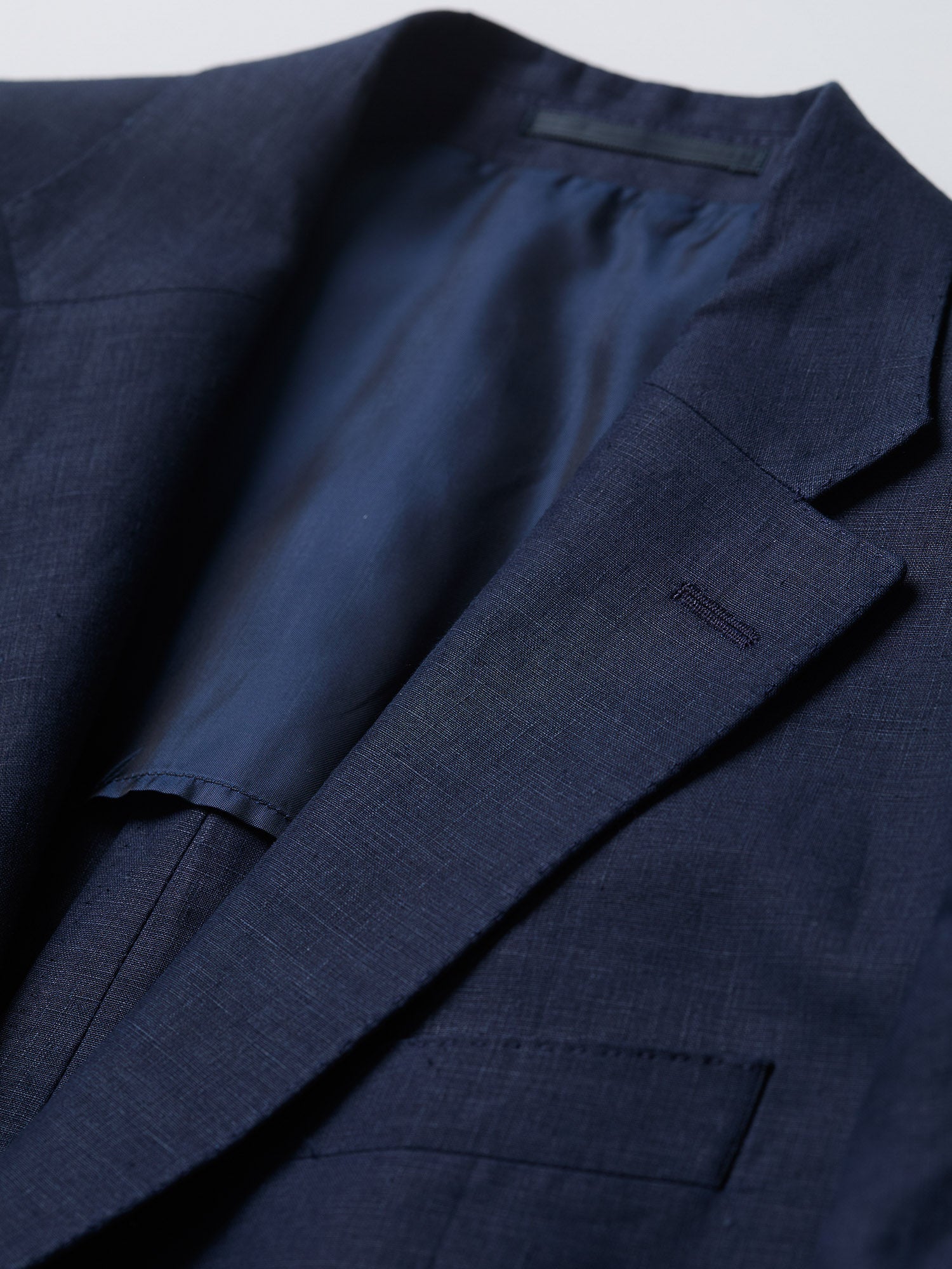 3-piece Irish Linen Suit Navy