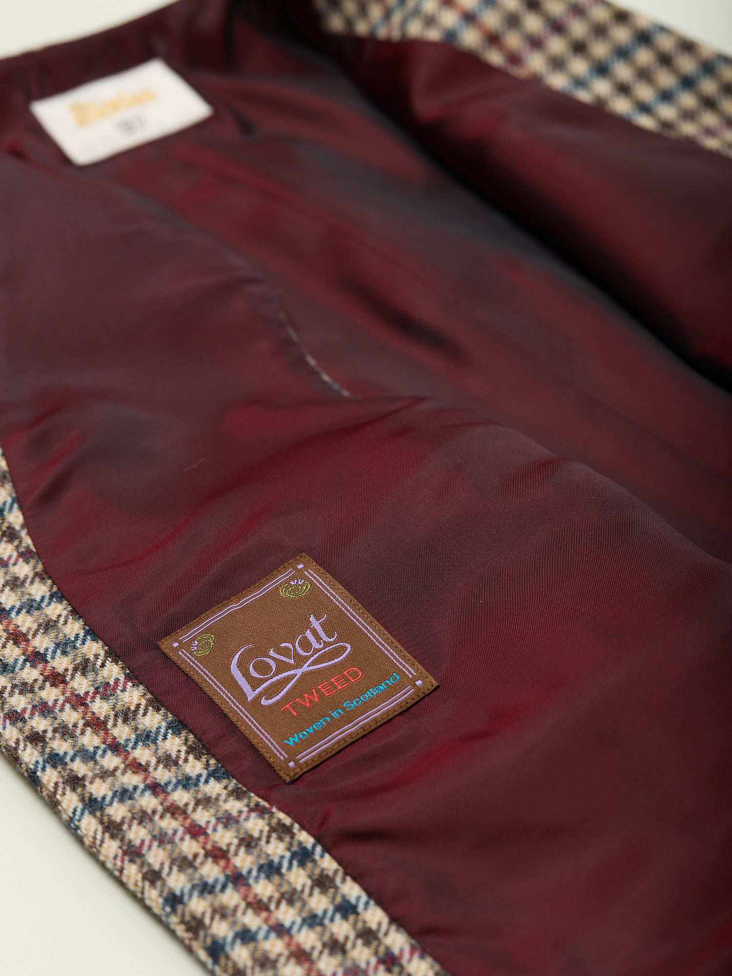Buckenham Shetland Gunclub Tweed Waistcoat Stone