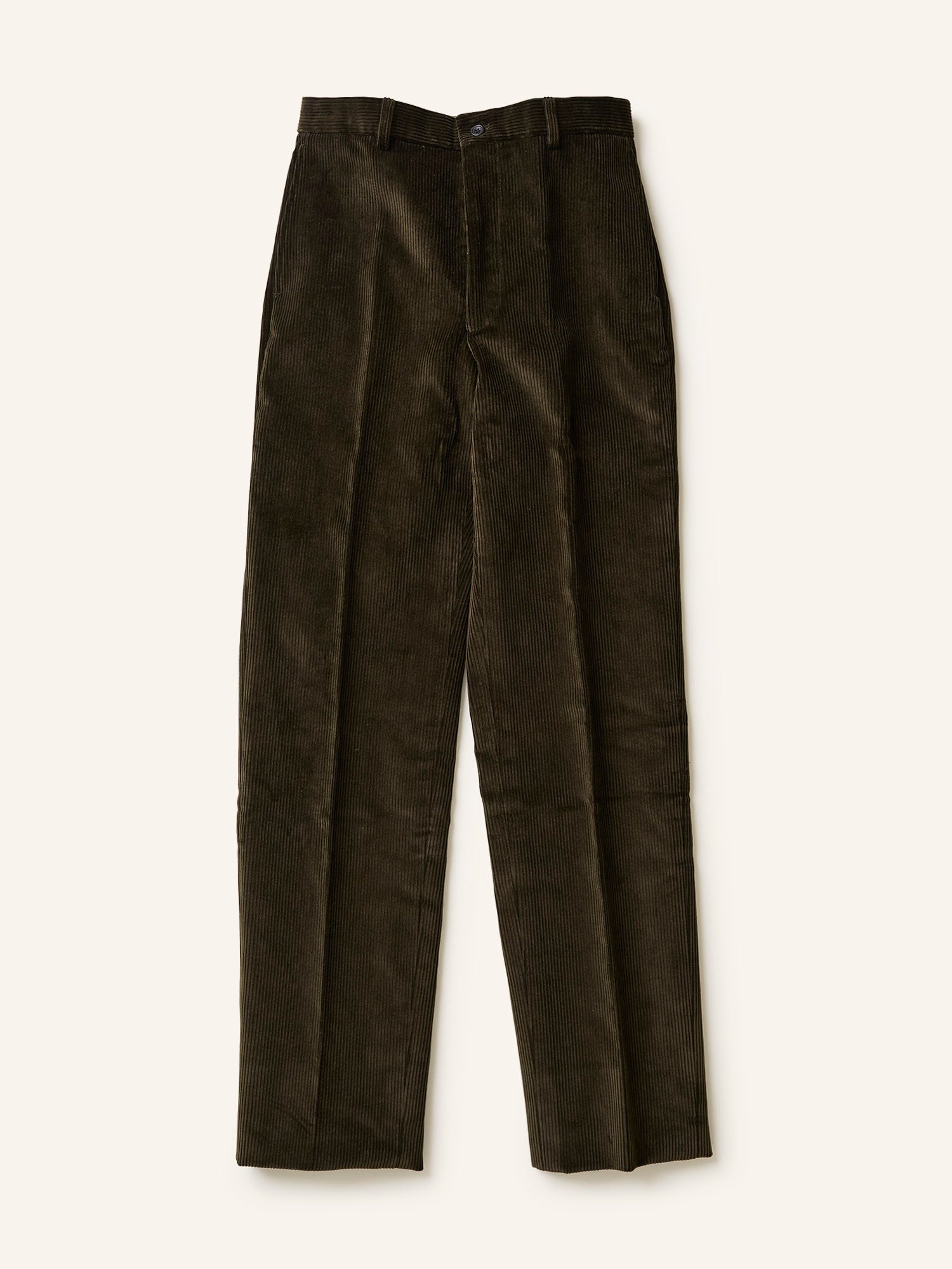 Dilham Corduroy Trousers Dark Olive