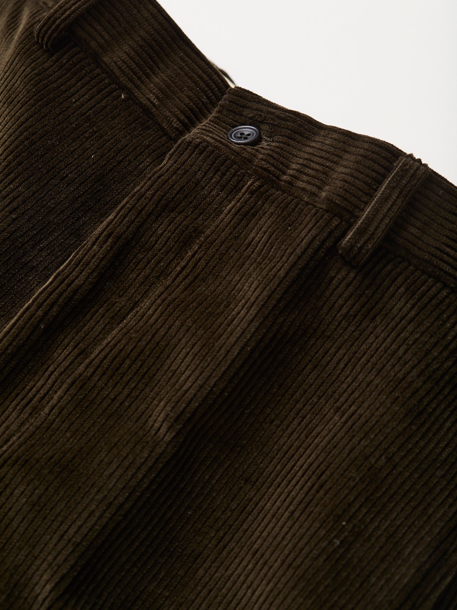 Dilham Corduroy Trousers Dark Olive