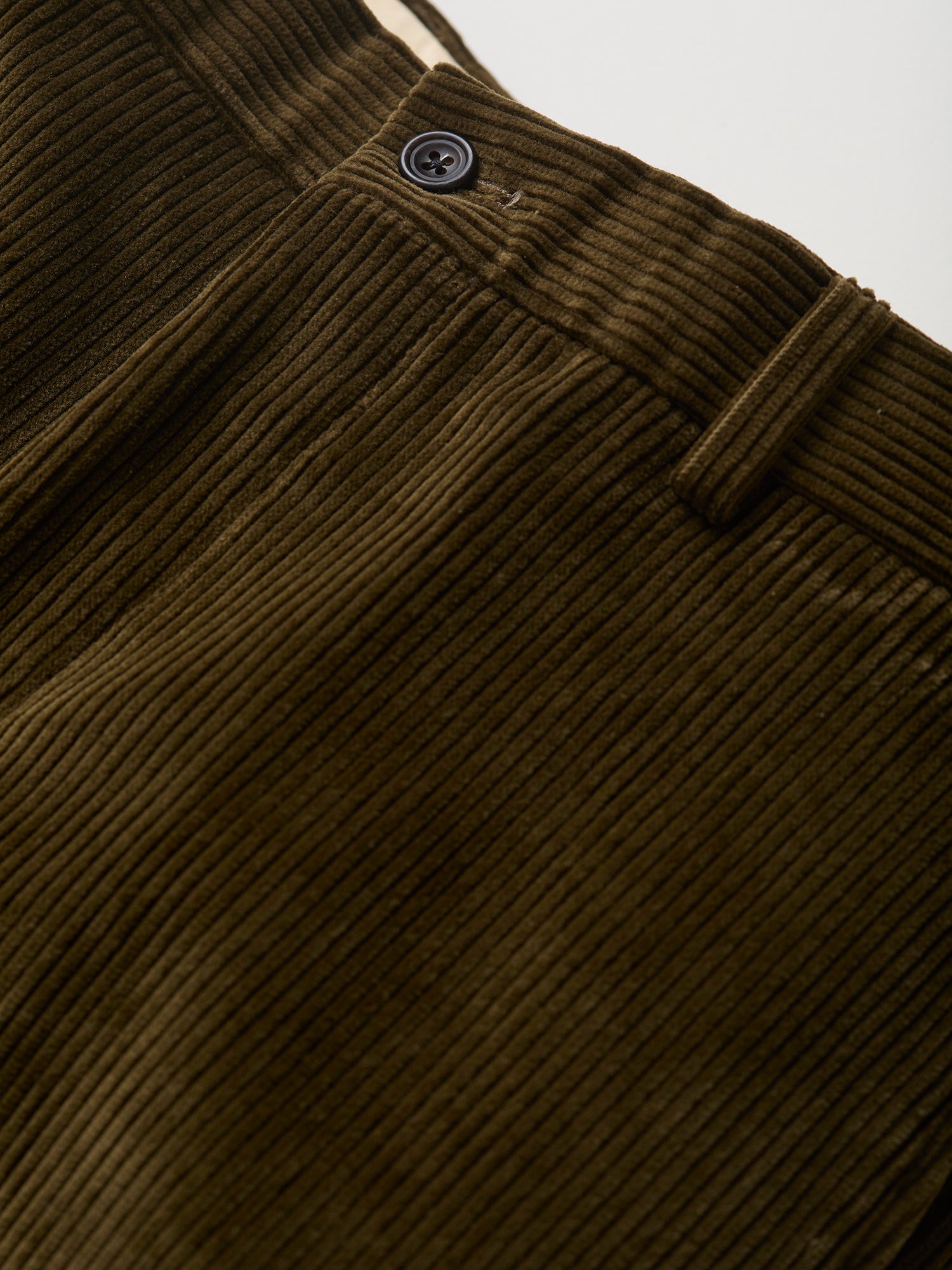 Dilham Corduroy Trousers Drab