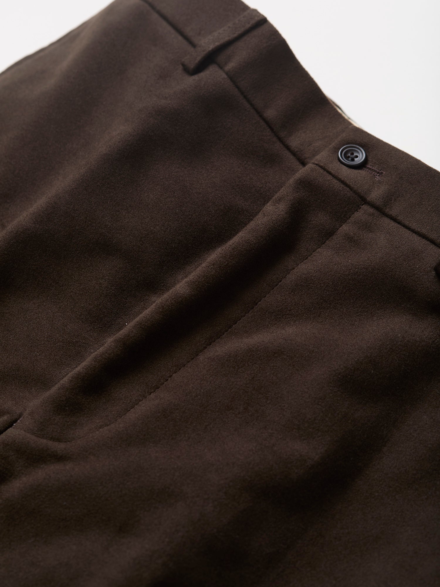 Dilham Moleskin Trousers Dark Brown