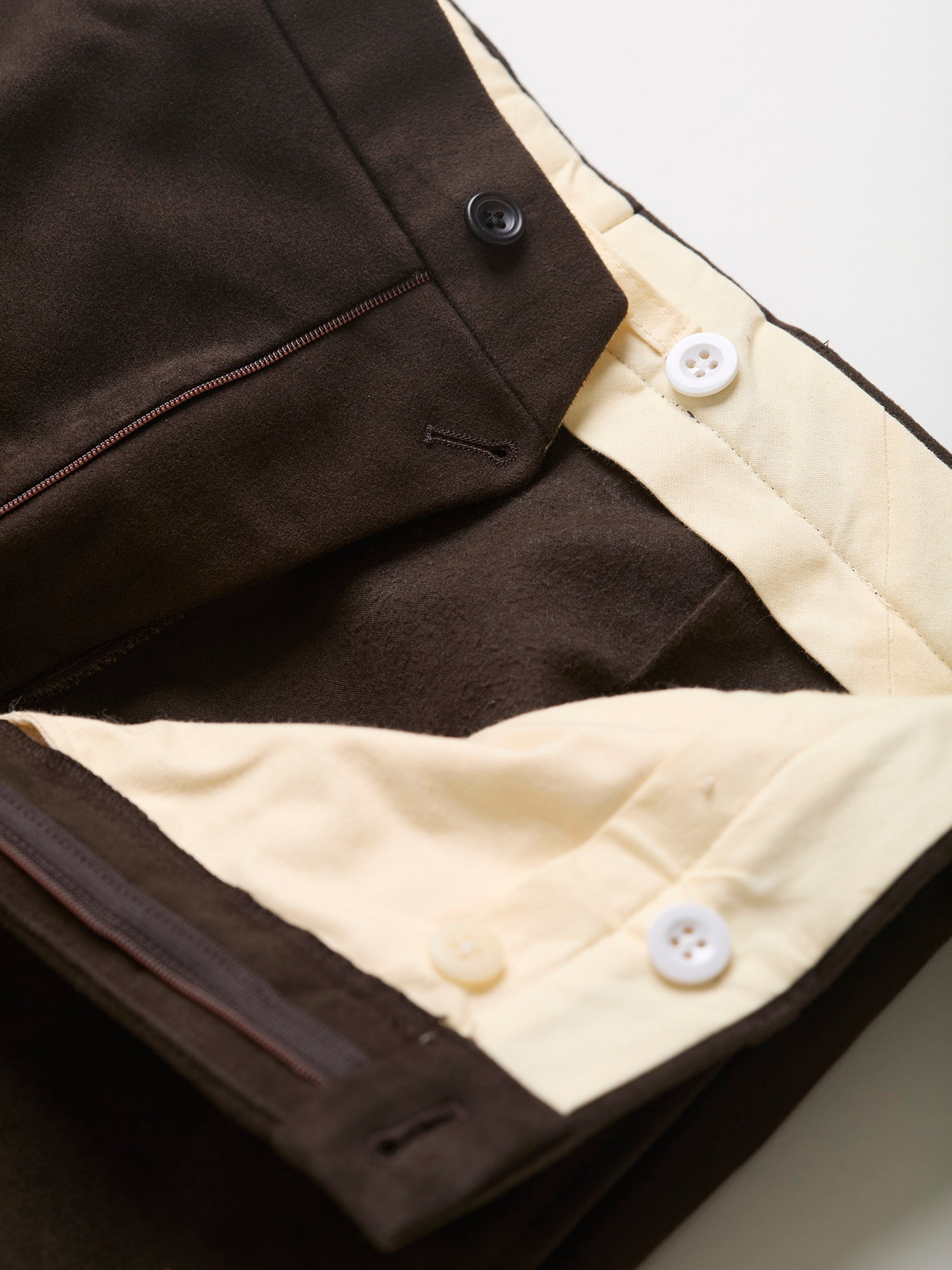 Dilham Moleskin Trousers Dark Brown