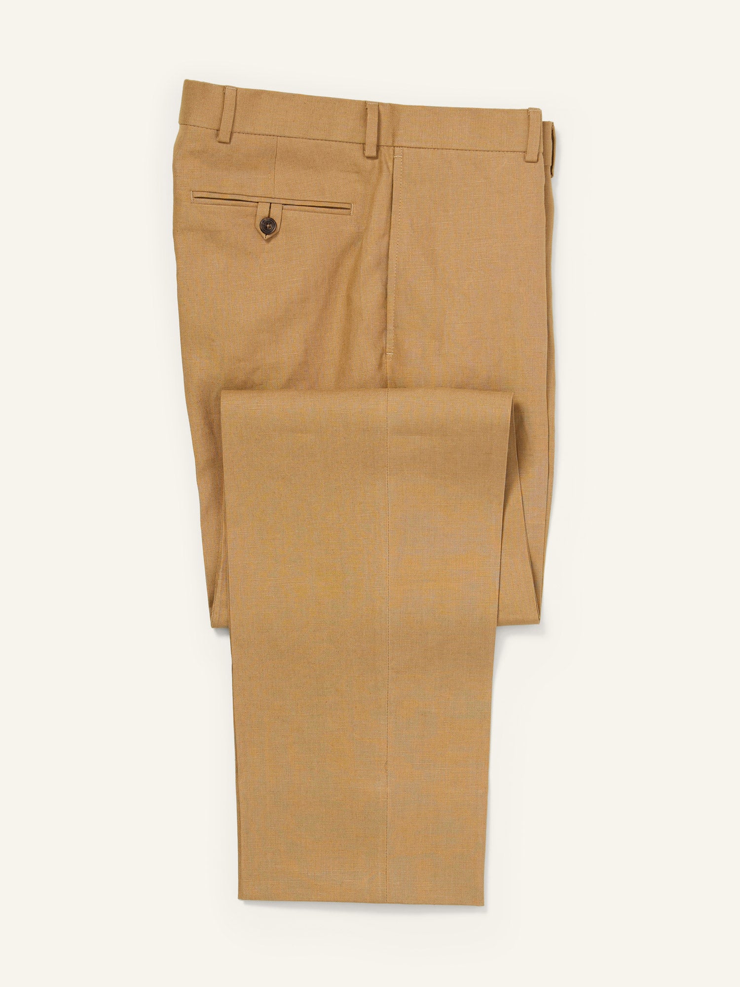 Dilham Tropical Irish Linen Trousers Sahara