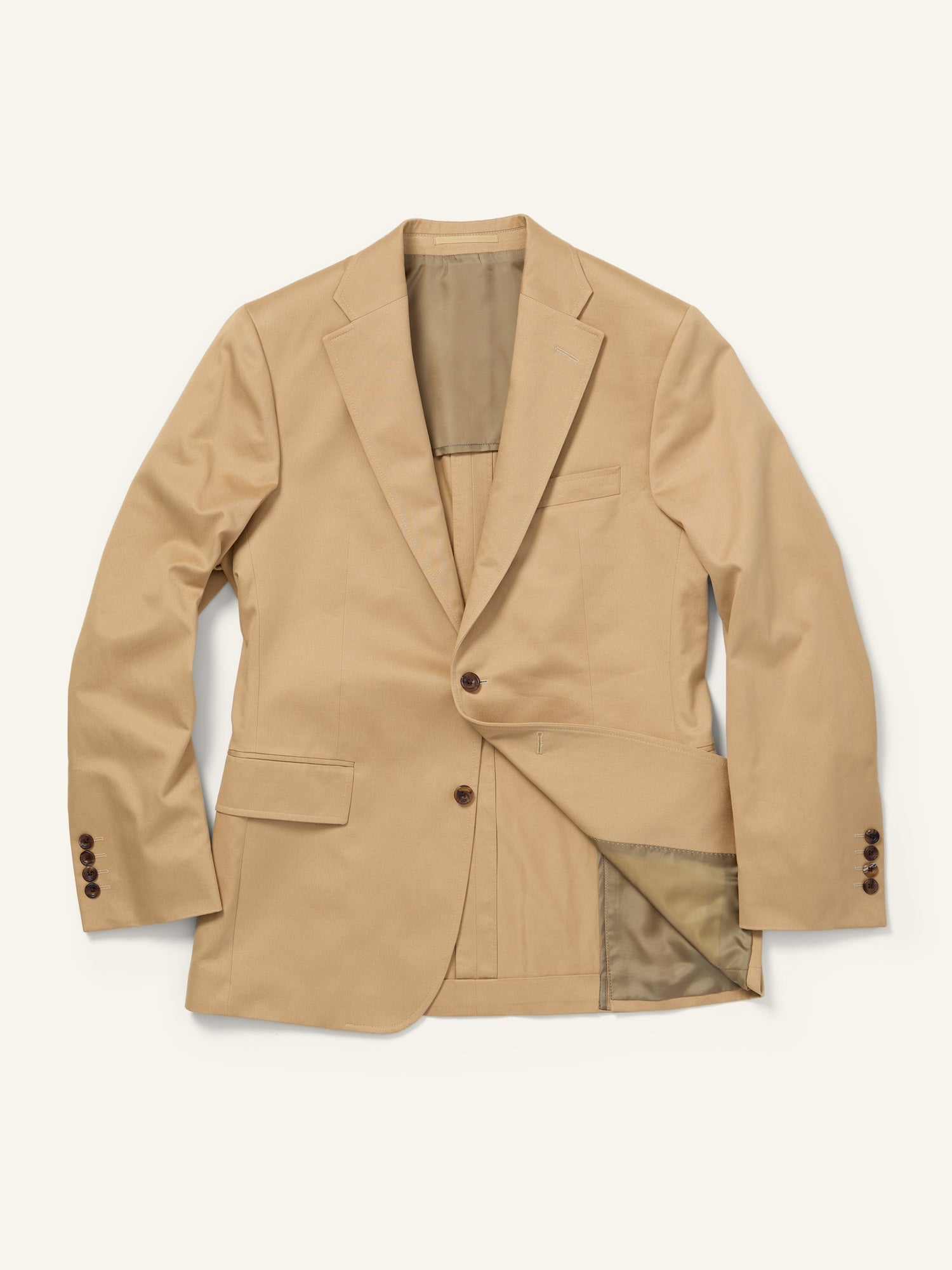 Gunton Cotton Drill Jacket Putty