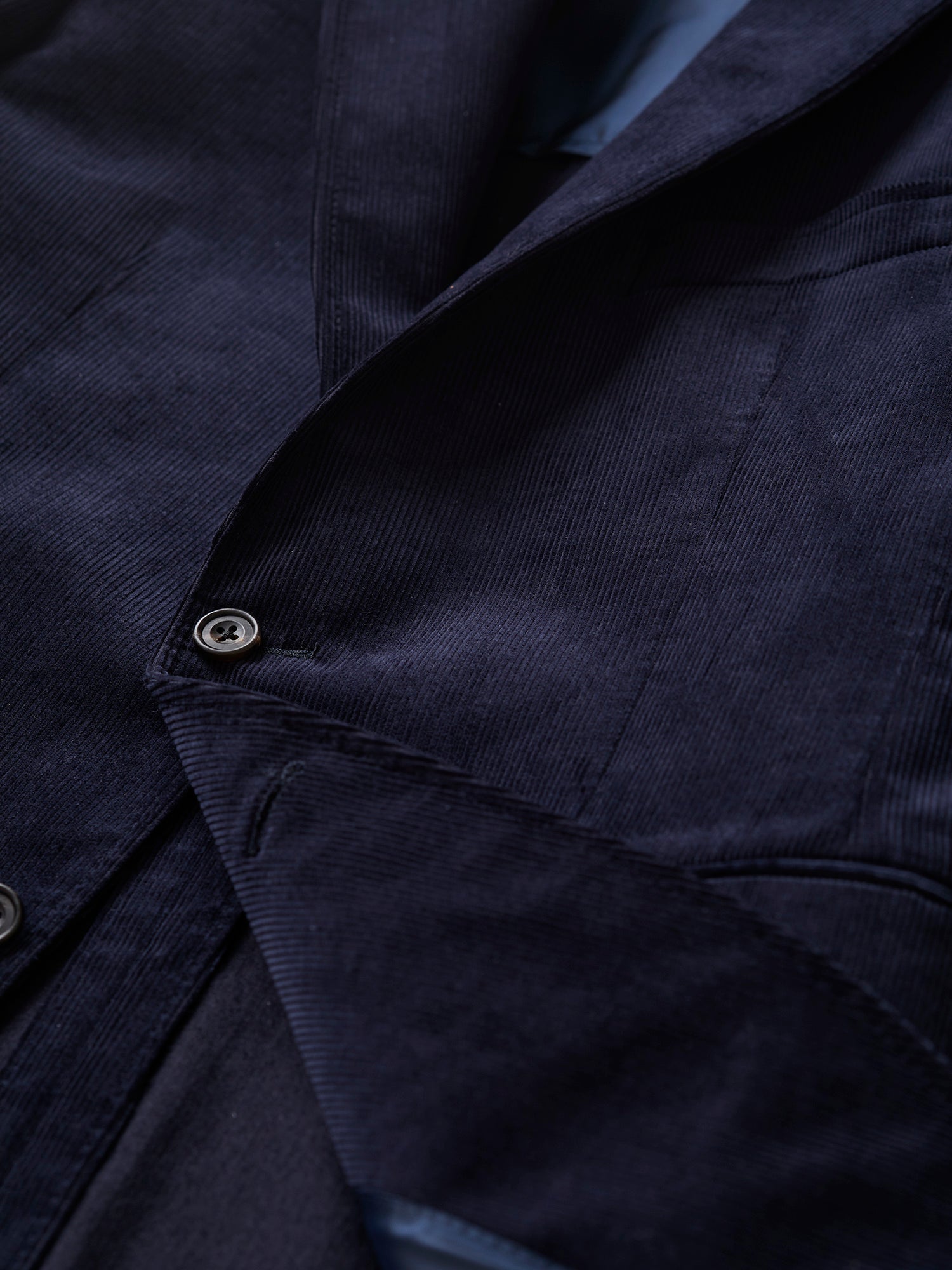 Gunton Needlecord Jacket Dk Navy