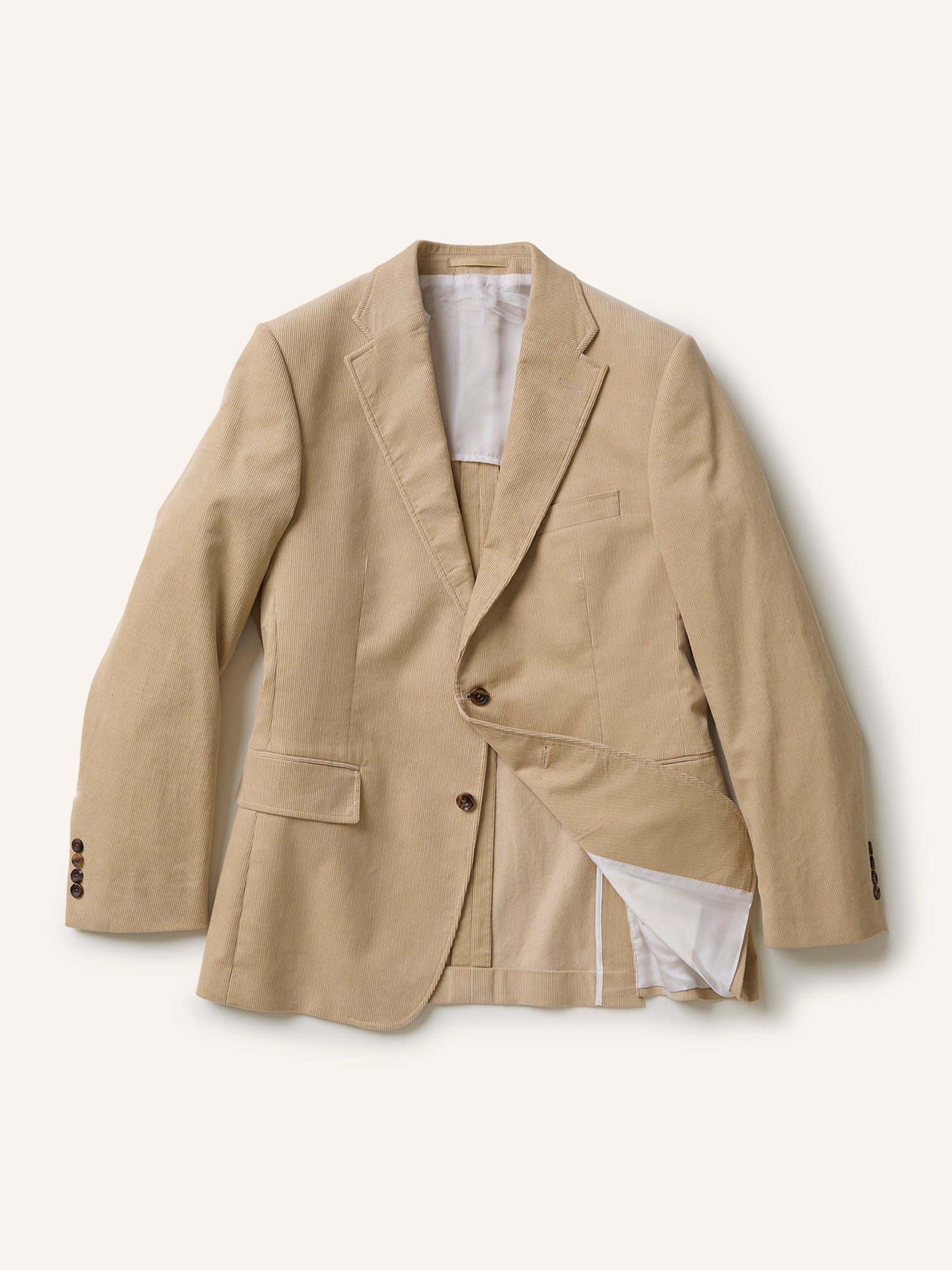 Gunton Needlecord Jacket Stone