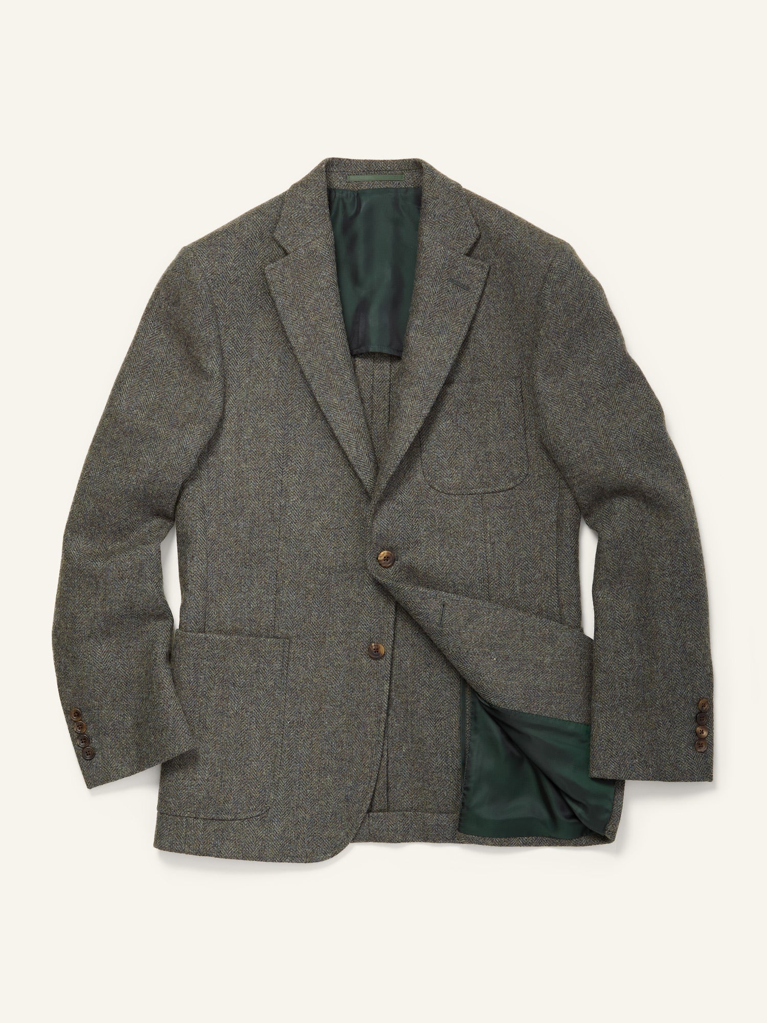 Gunton Shetland HB Jacket Lovat Green