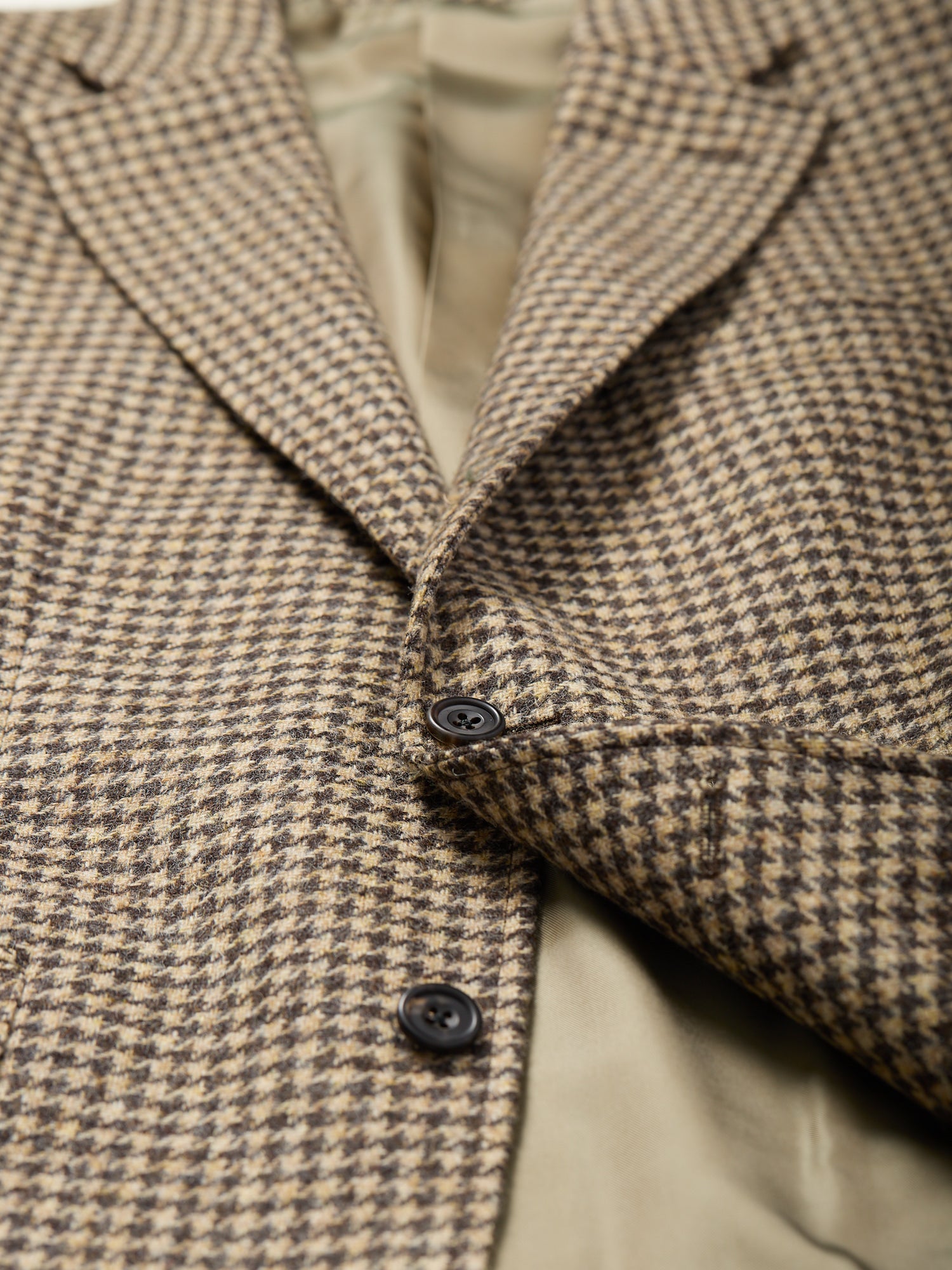 Gunton Undyed Tweed Jacket Dogtooth