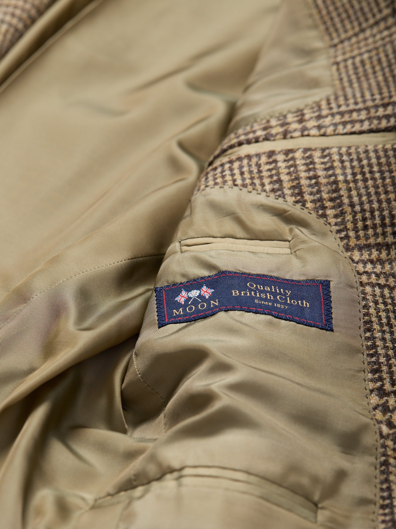 Gunton Undyed Tweed Jacket Glencheck