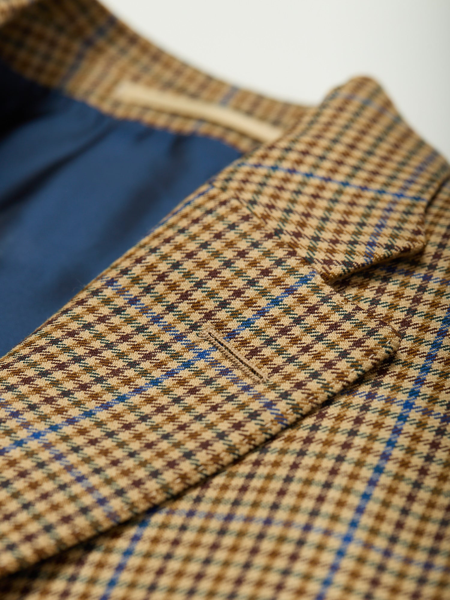 Gunton Worsted Tweed Jacket Beige Gunclub