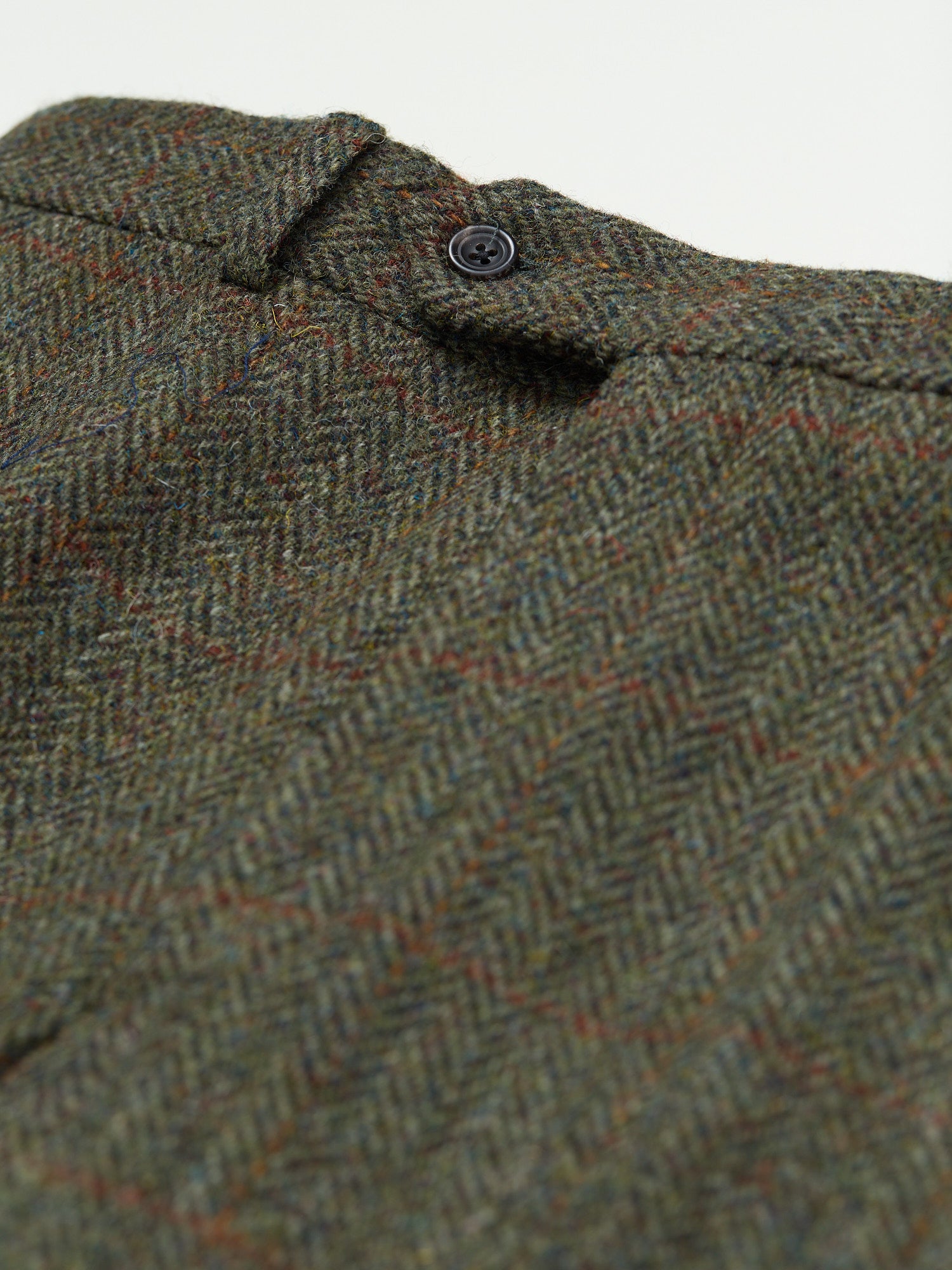 Harris Tweed 3-piece Suit Olive HB WP