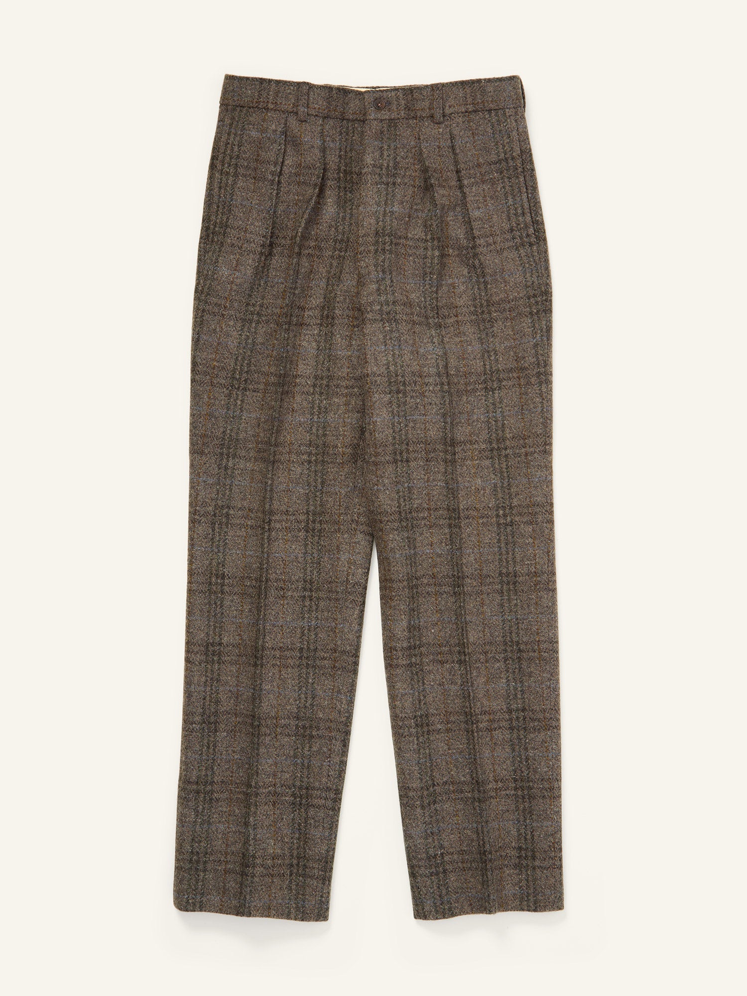 Harris Tweed 3-piece Suit Warm Grey Check