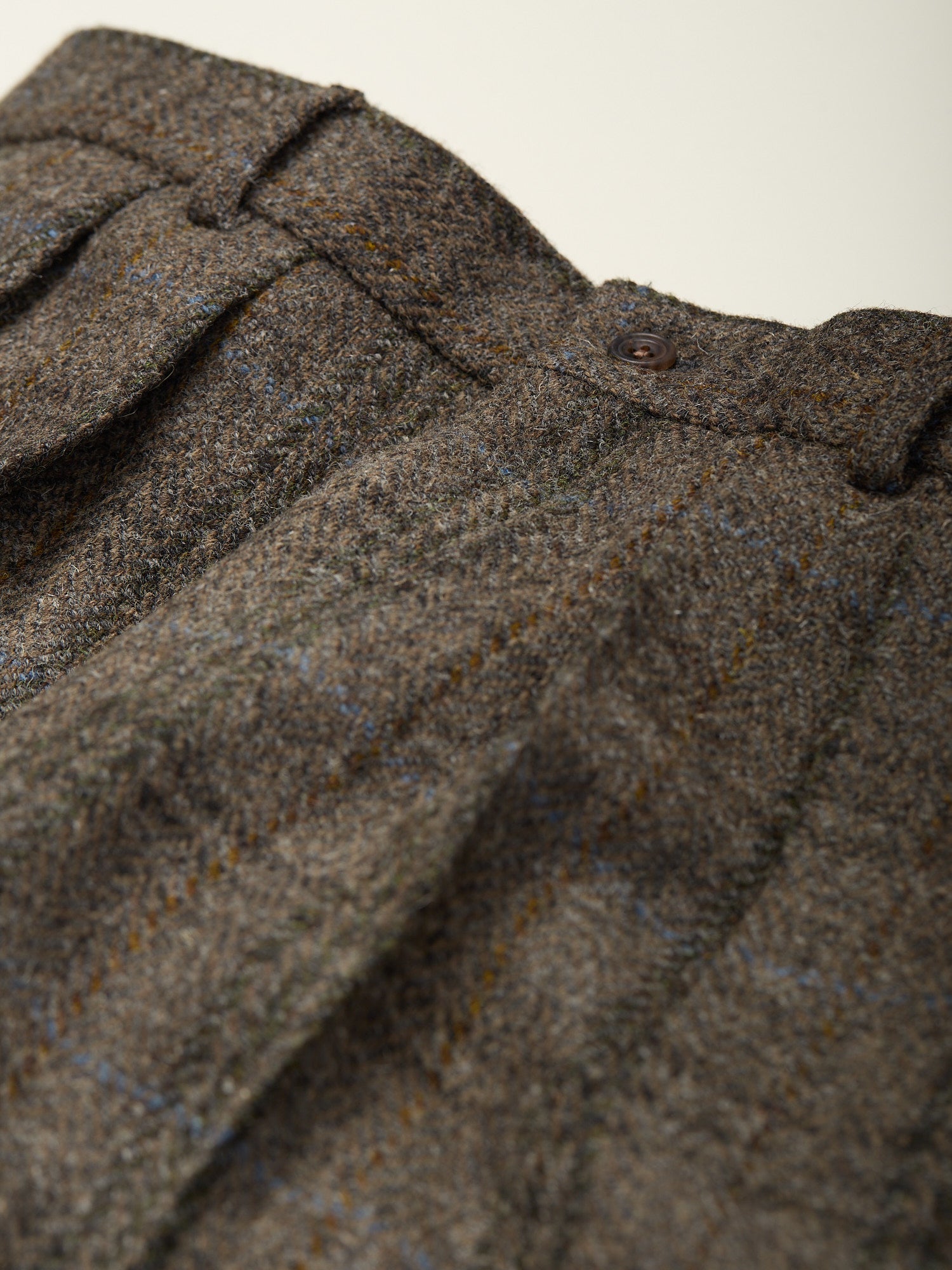 Harris Tweed 3-piece Suit Warm Grey Check