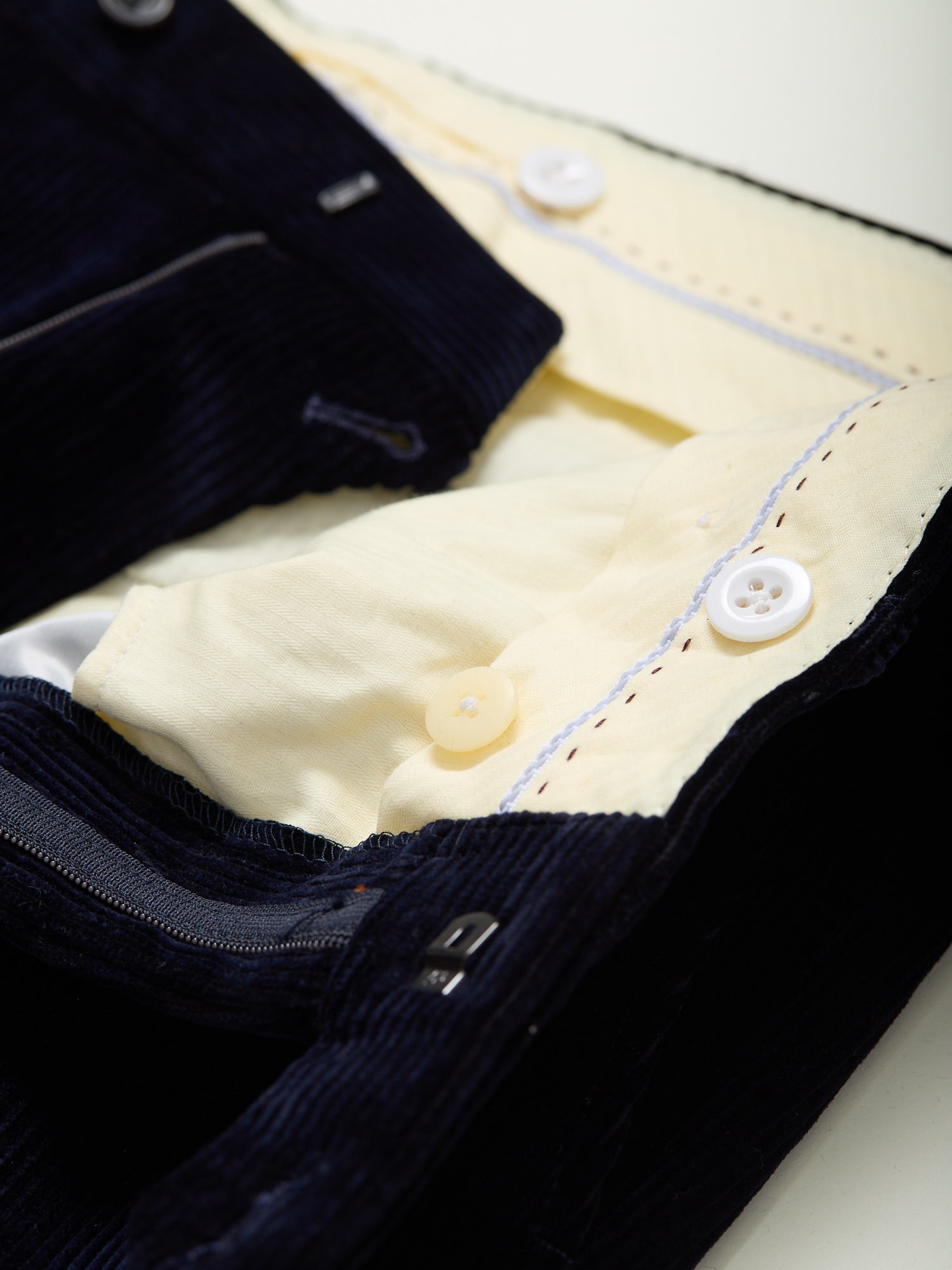 Mautby Corduroy Trousers Navy