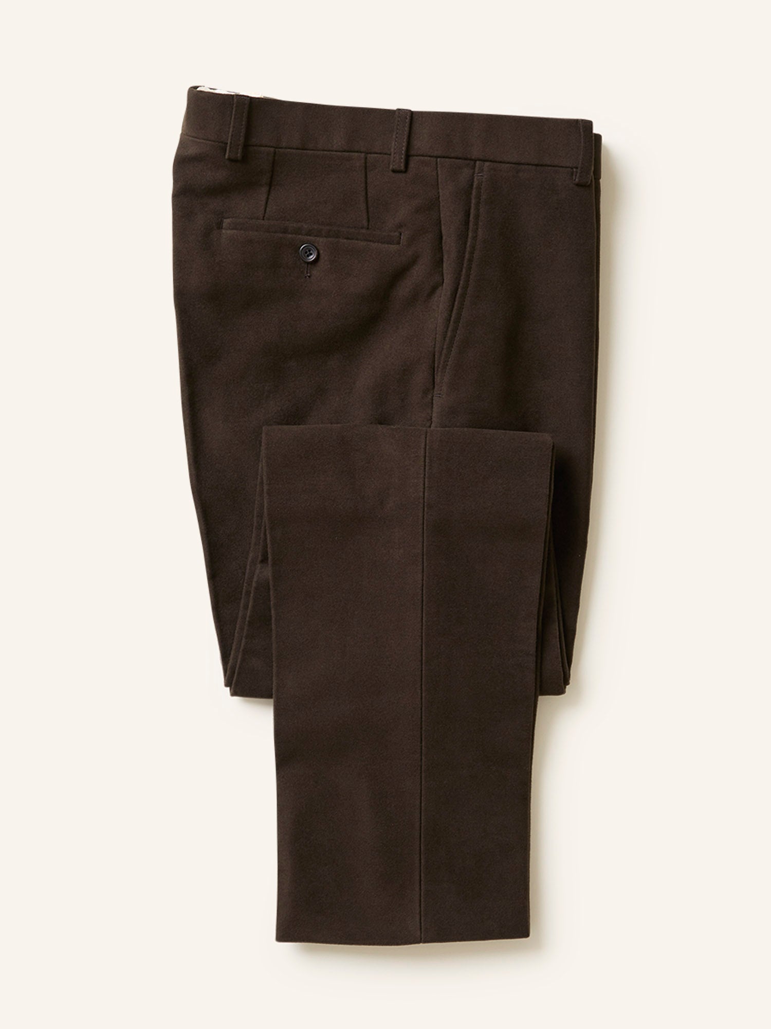 Mautby Moleskin Trousers Dark Brown