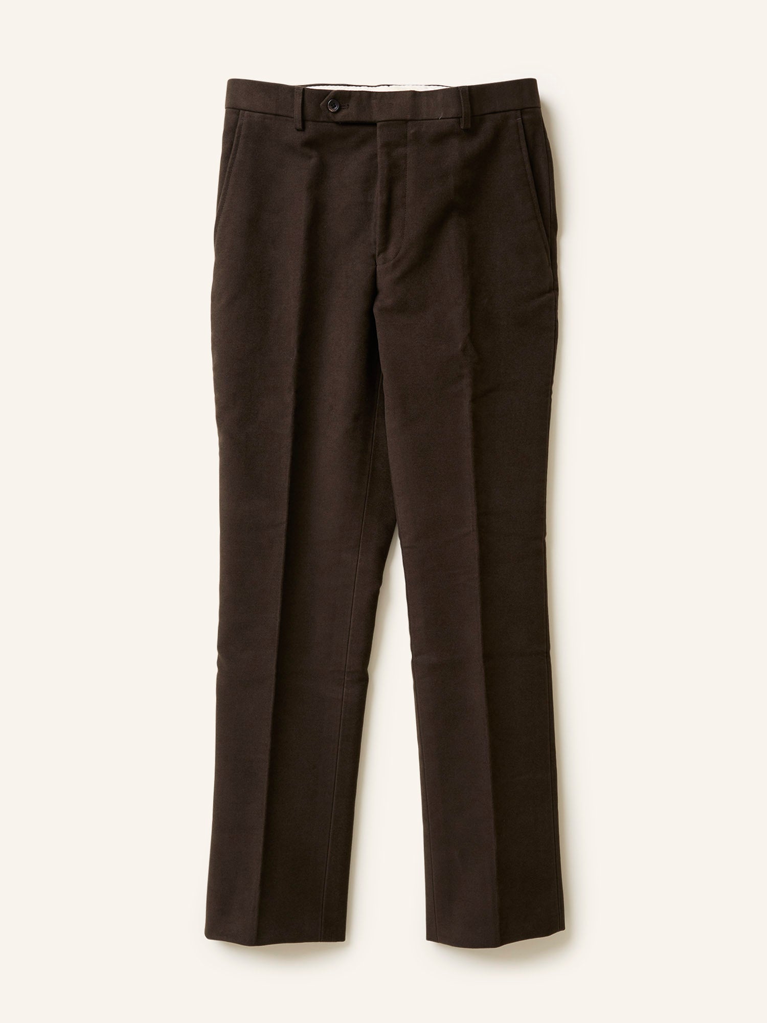 Mautby Moleskin Trousers Dark Brown