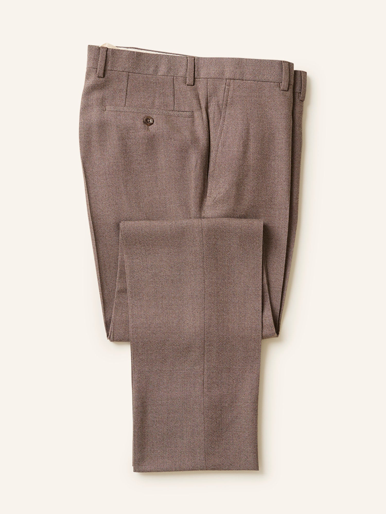 Mautby Donegal Trousers Beige