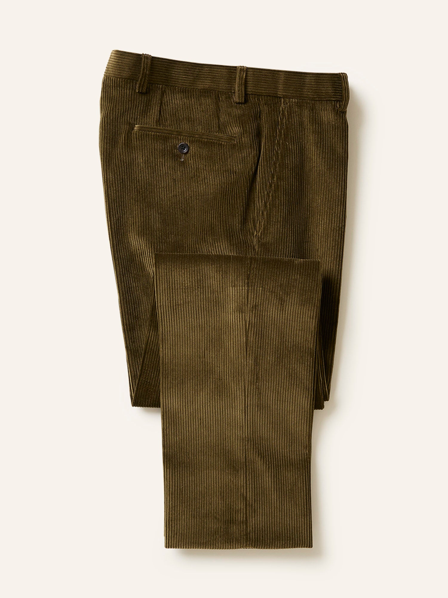 Mautby Corduroy Trousers Drab