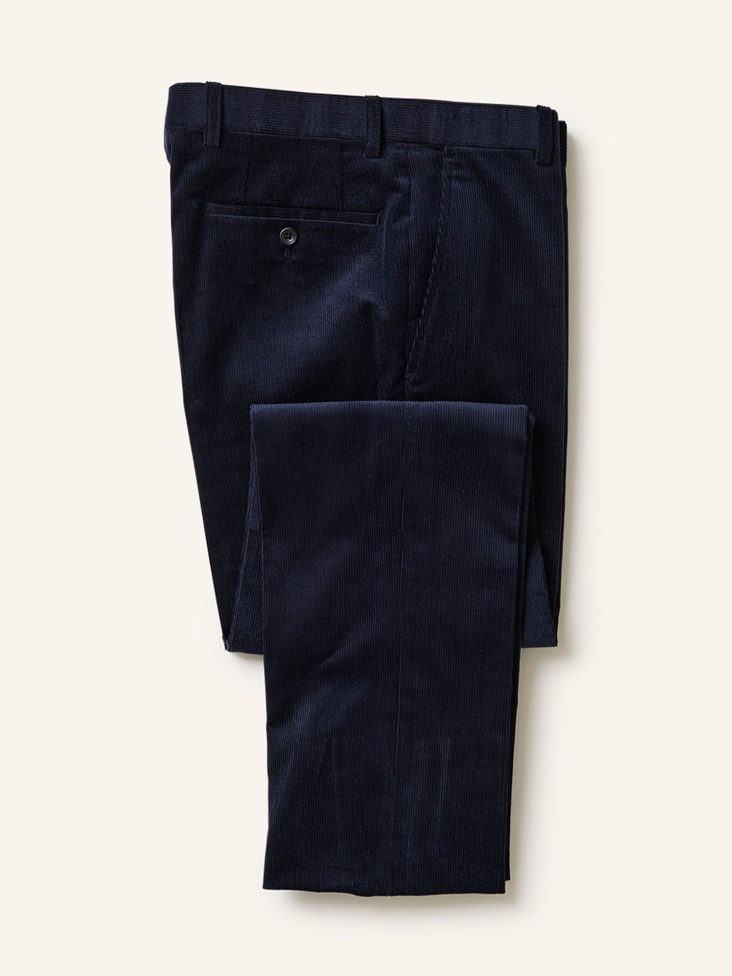 Mautby Needlecord Trousers Dk Navy