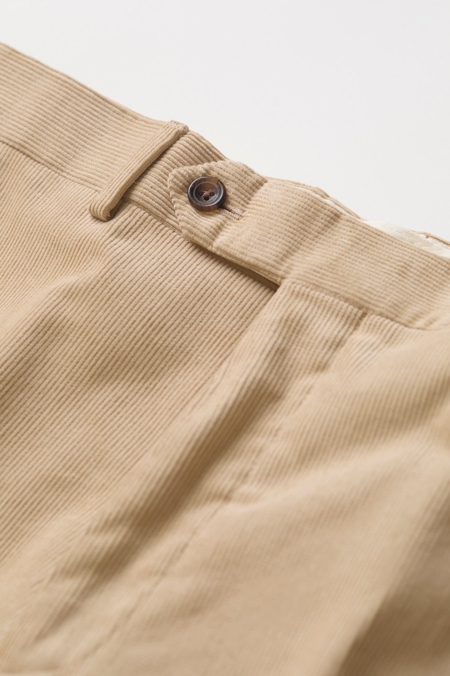 Mautby Needlecord Trousers Stone