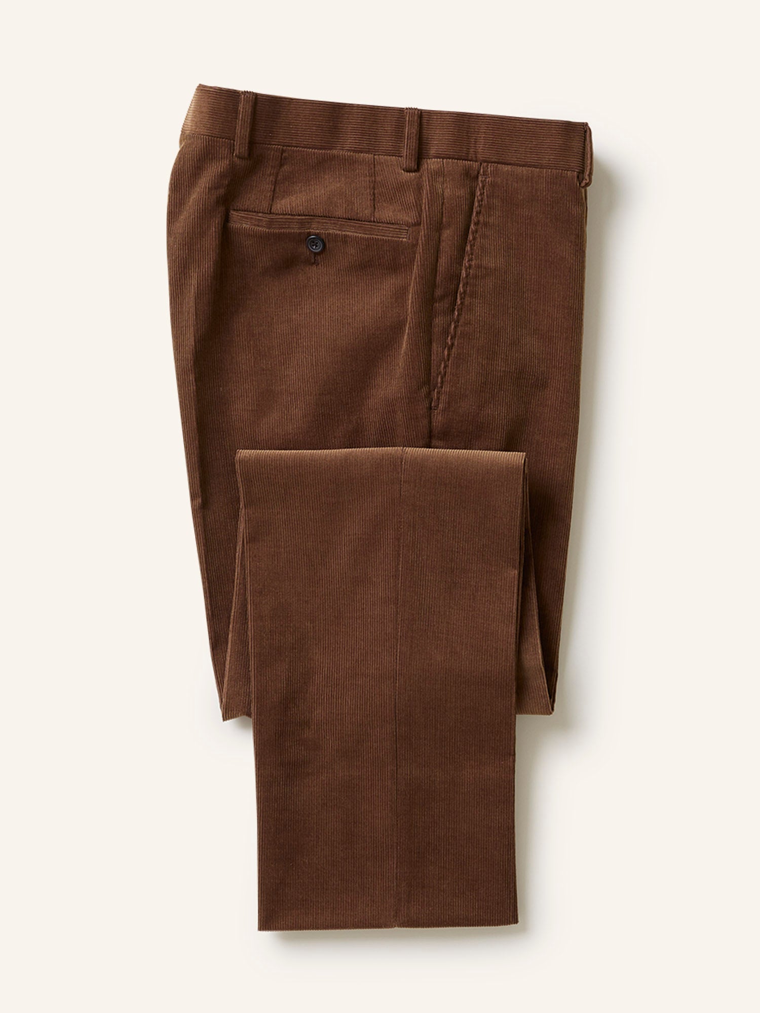 Mautby Needlecord Trousers Tan