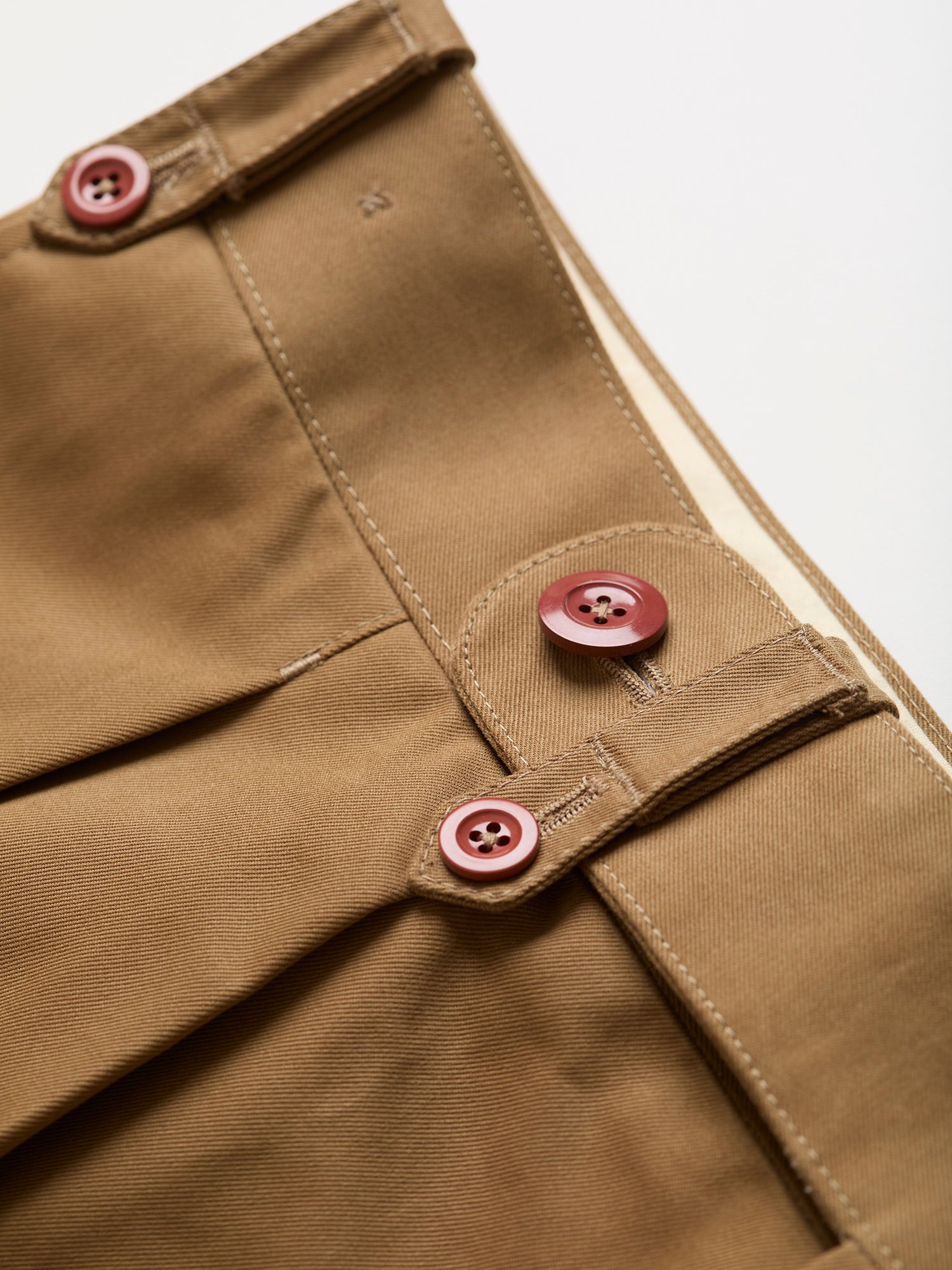 Sandhurst Pleated Officer's Trousers Khaki Drill