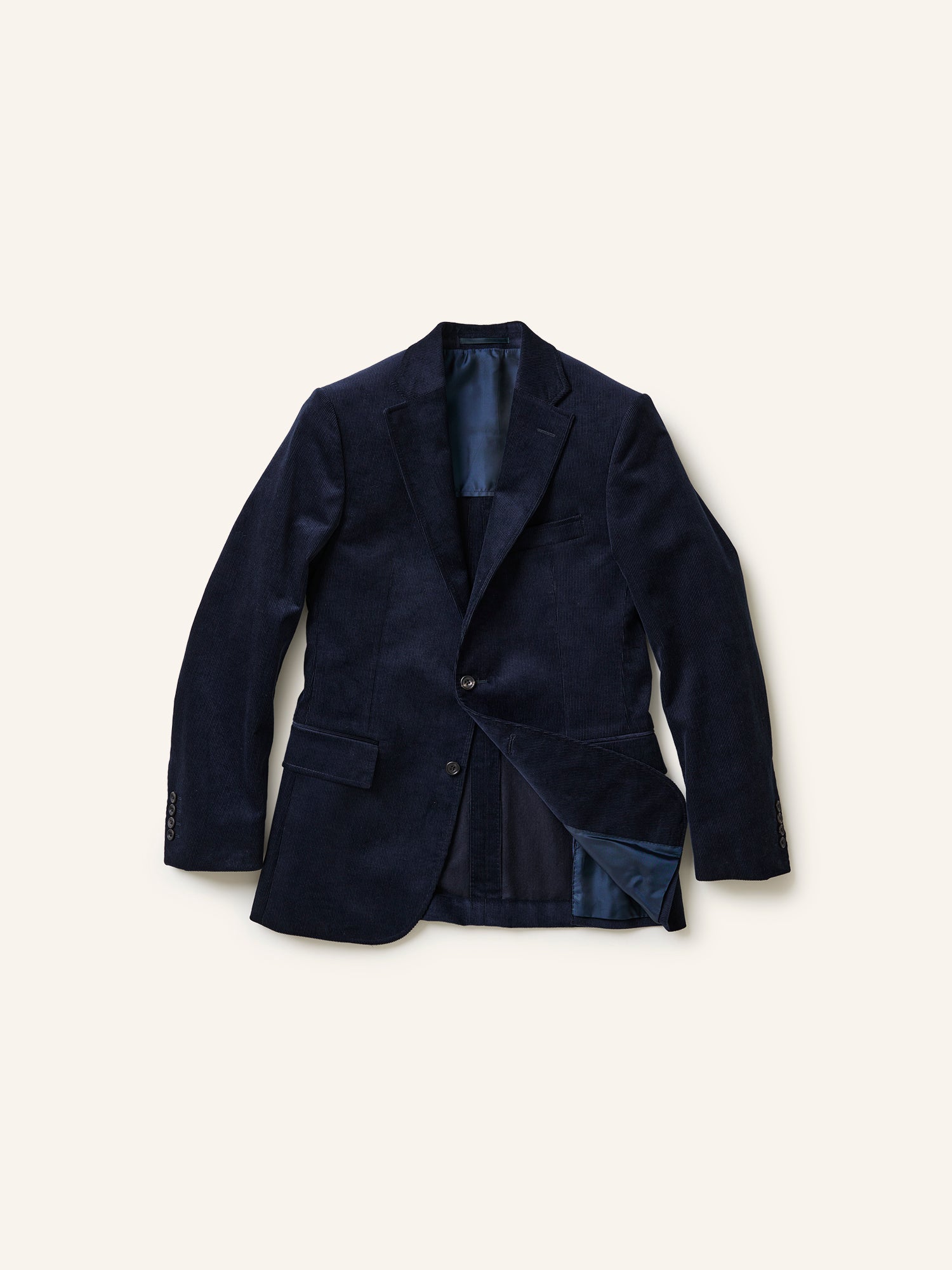 Gunton Needlecord Jacket Dk Navy