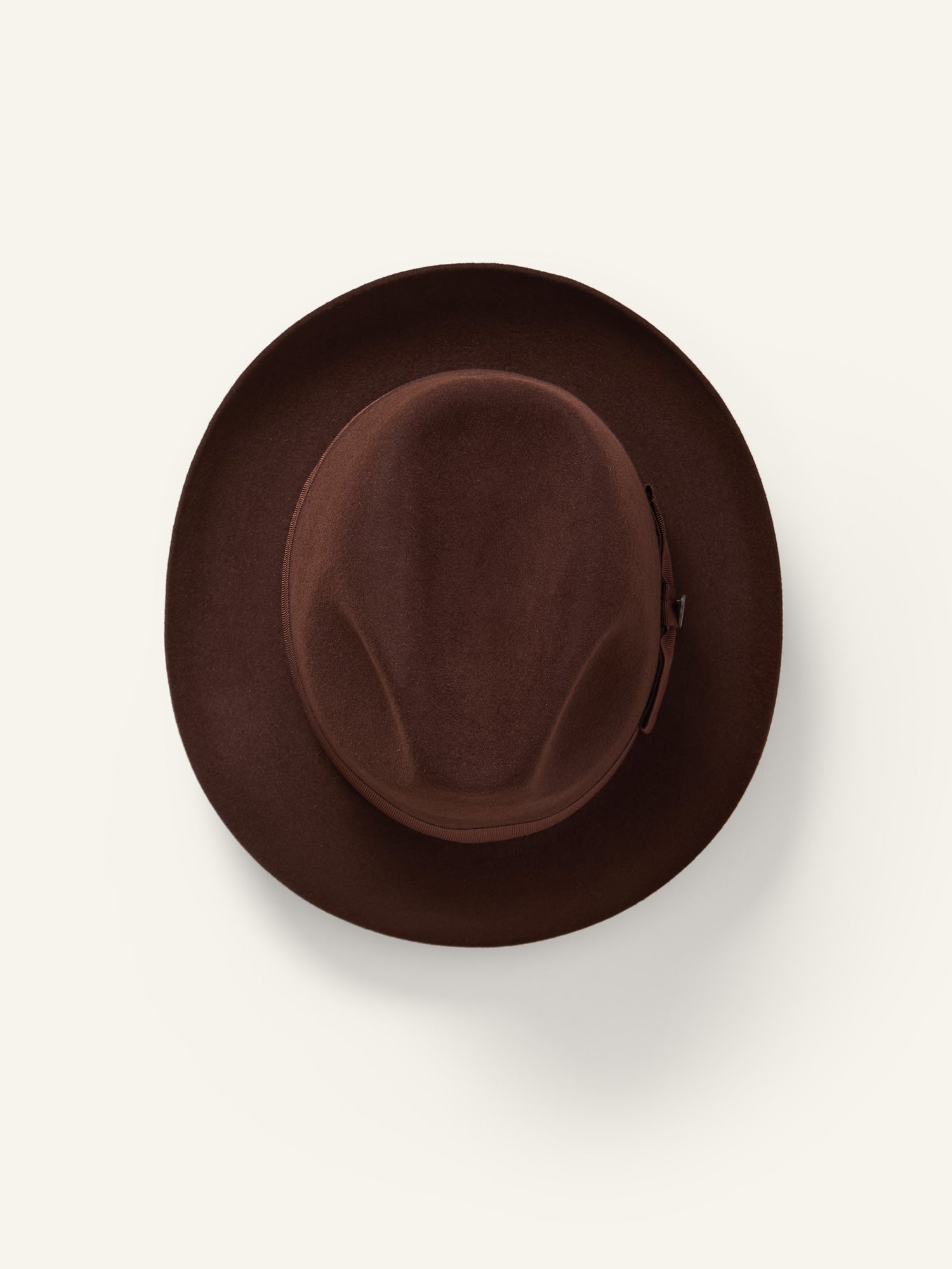 Tweed Collab Fur Felt Trilby Hat Sable