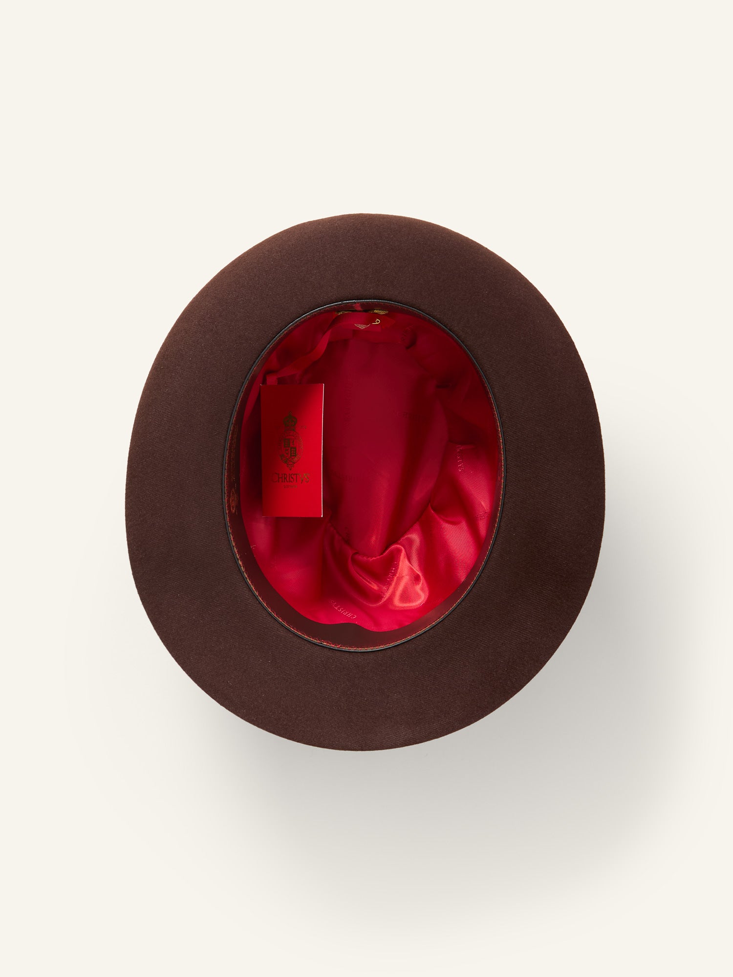 Tweed Collab Fur Felt Trilby Hat Sable