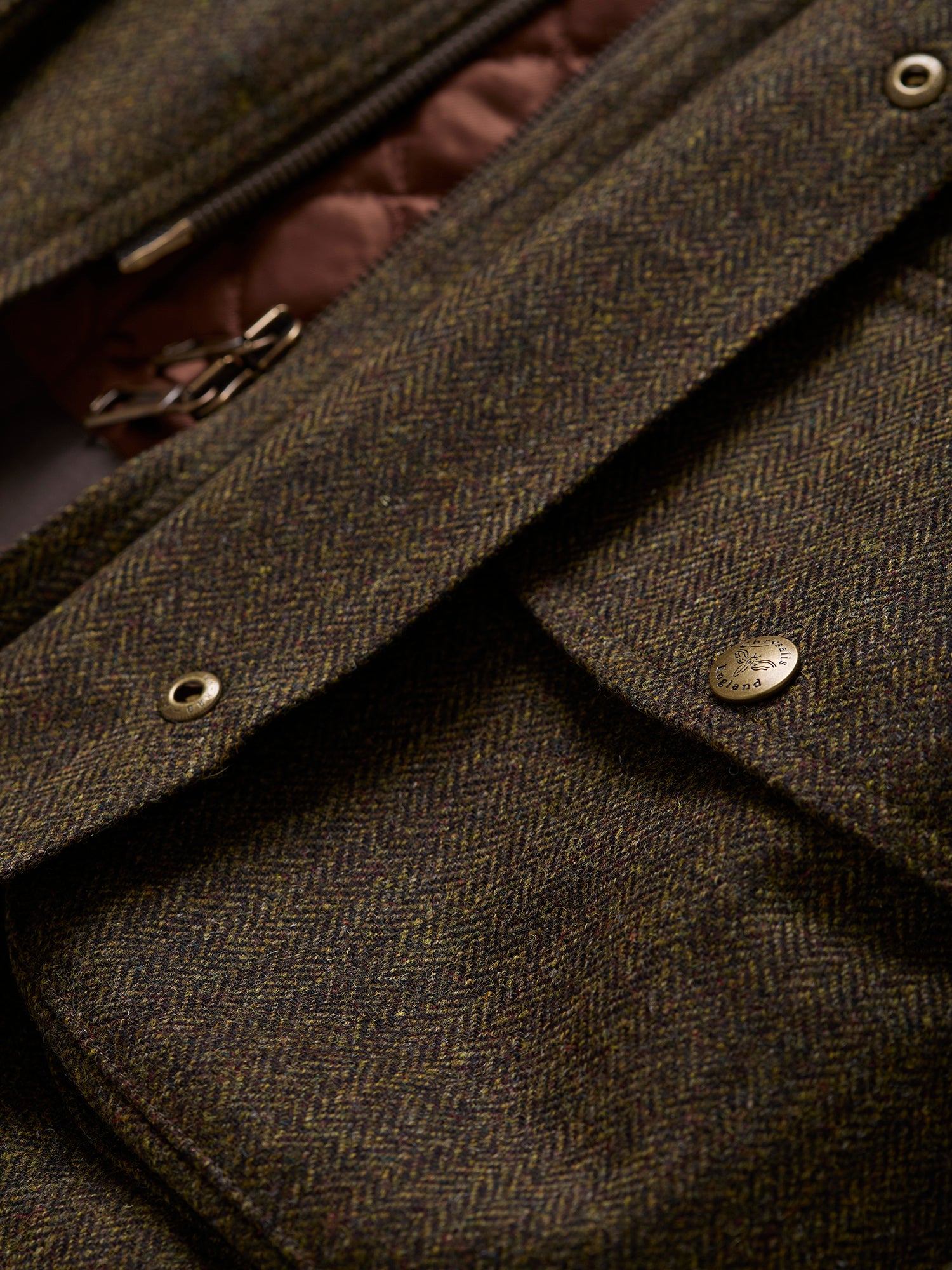 Chepstow Rustic HB Tweed Shooting Coat