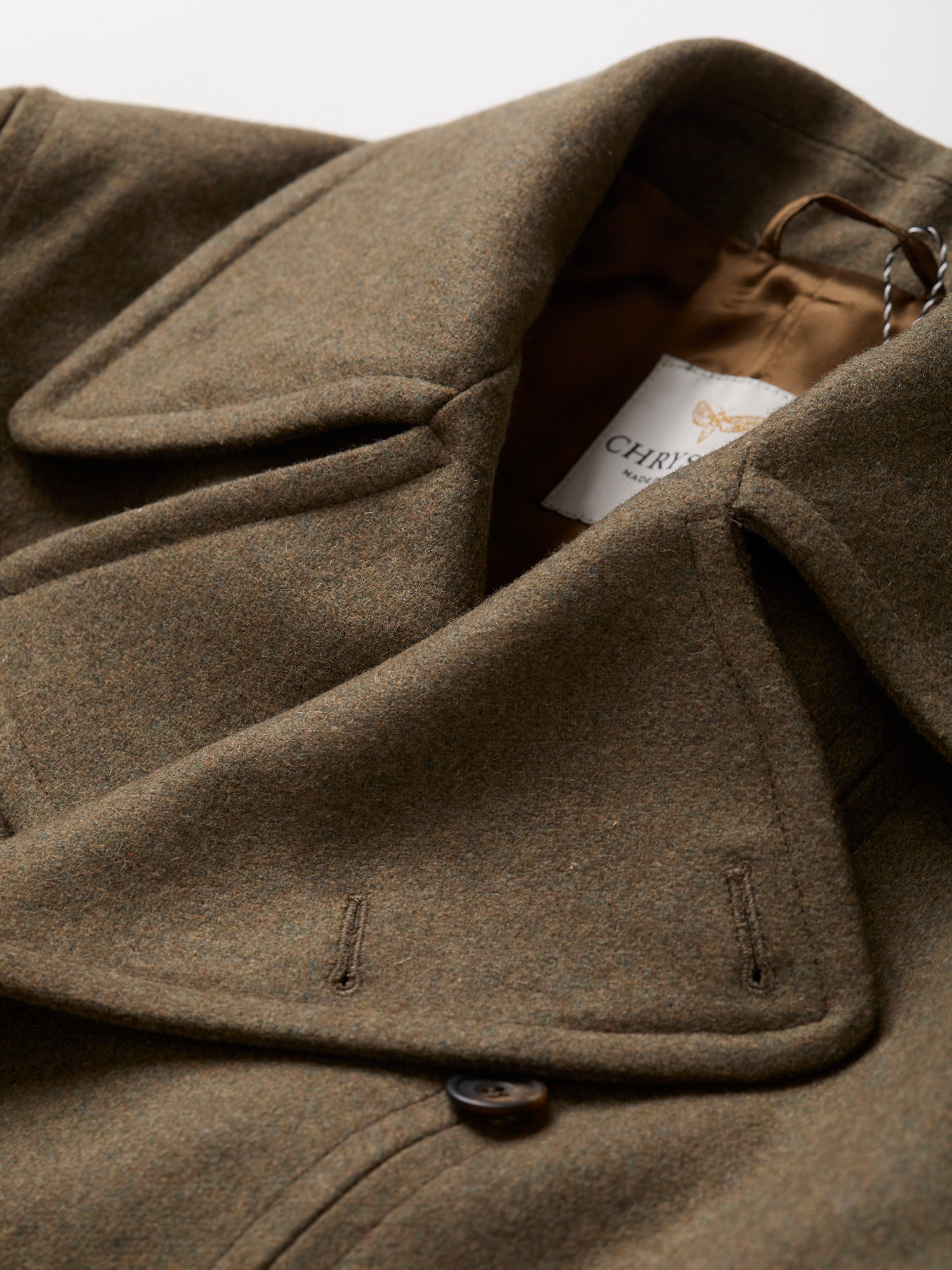 Churchill Army Green Greatcoat