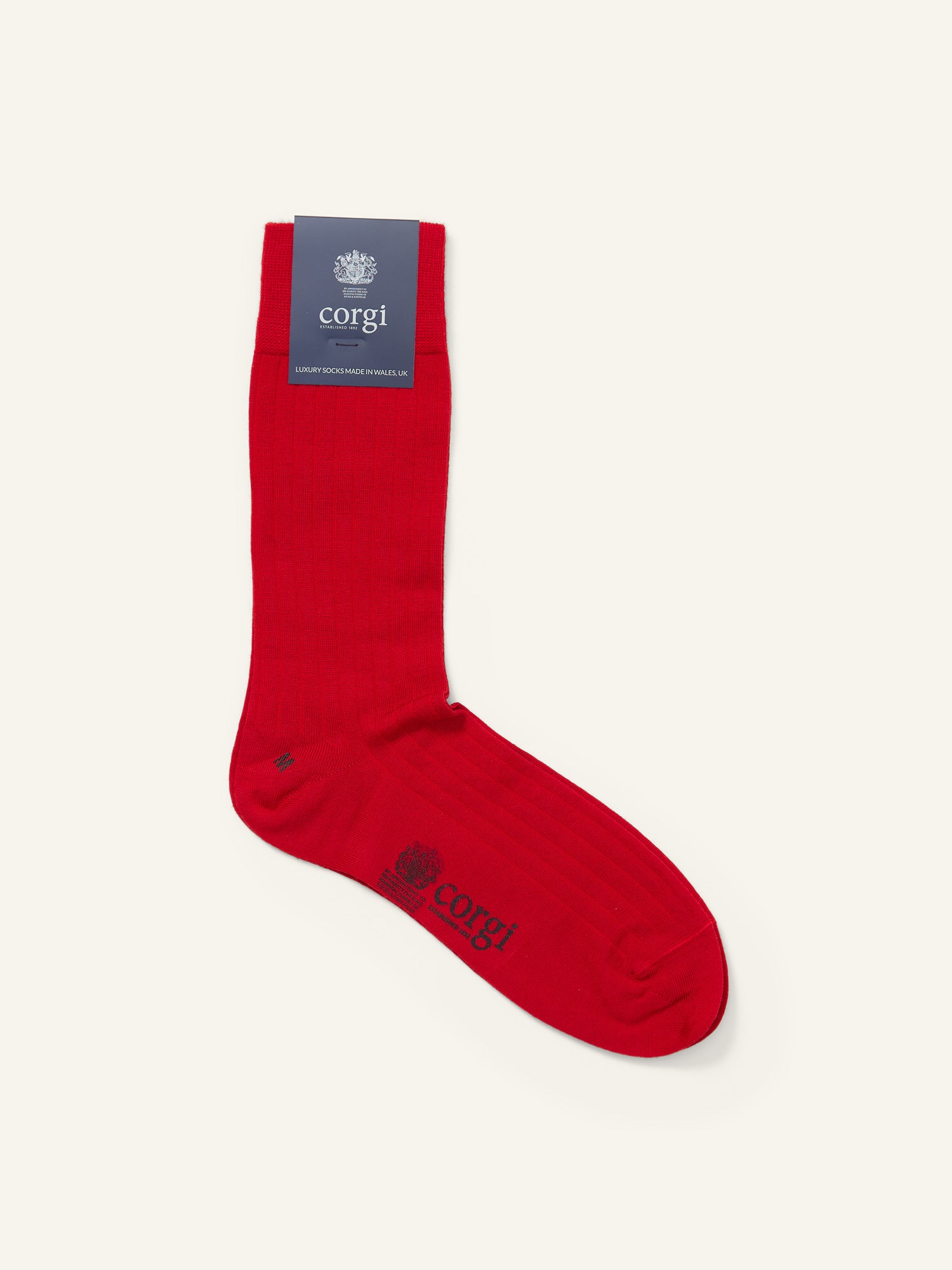 Wool Socks Cardinal