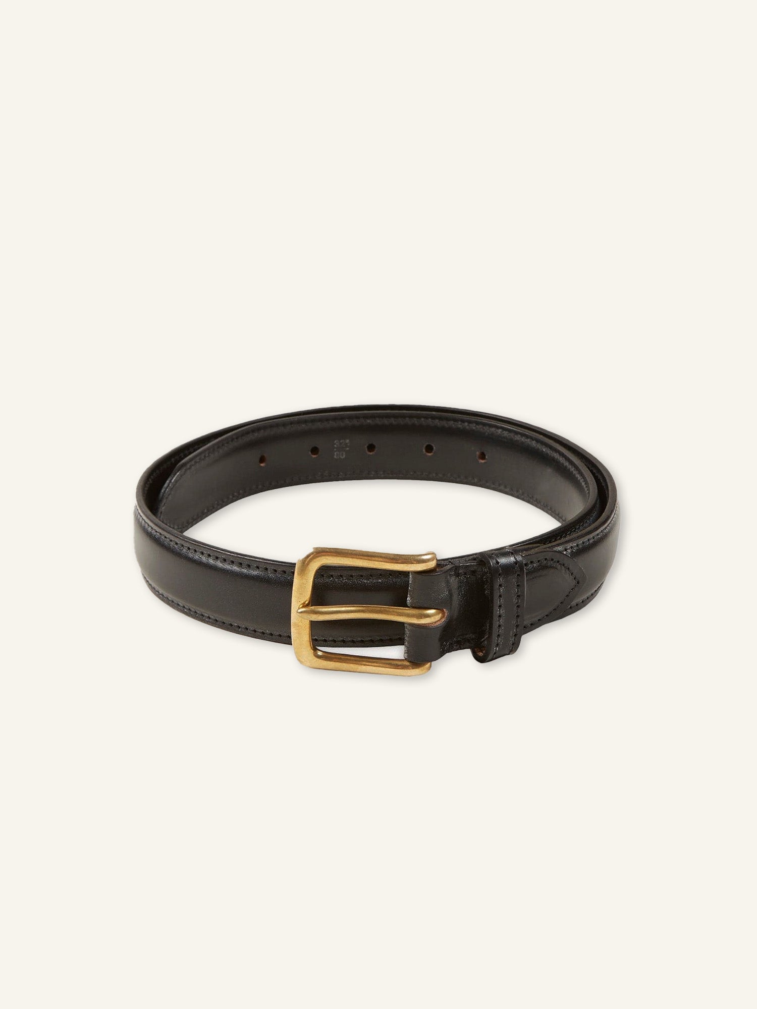 Lined Padded Belt Black