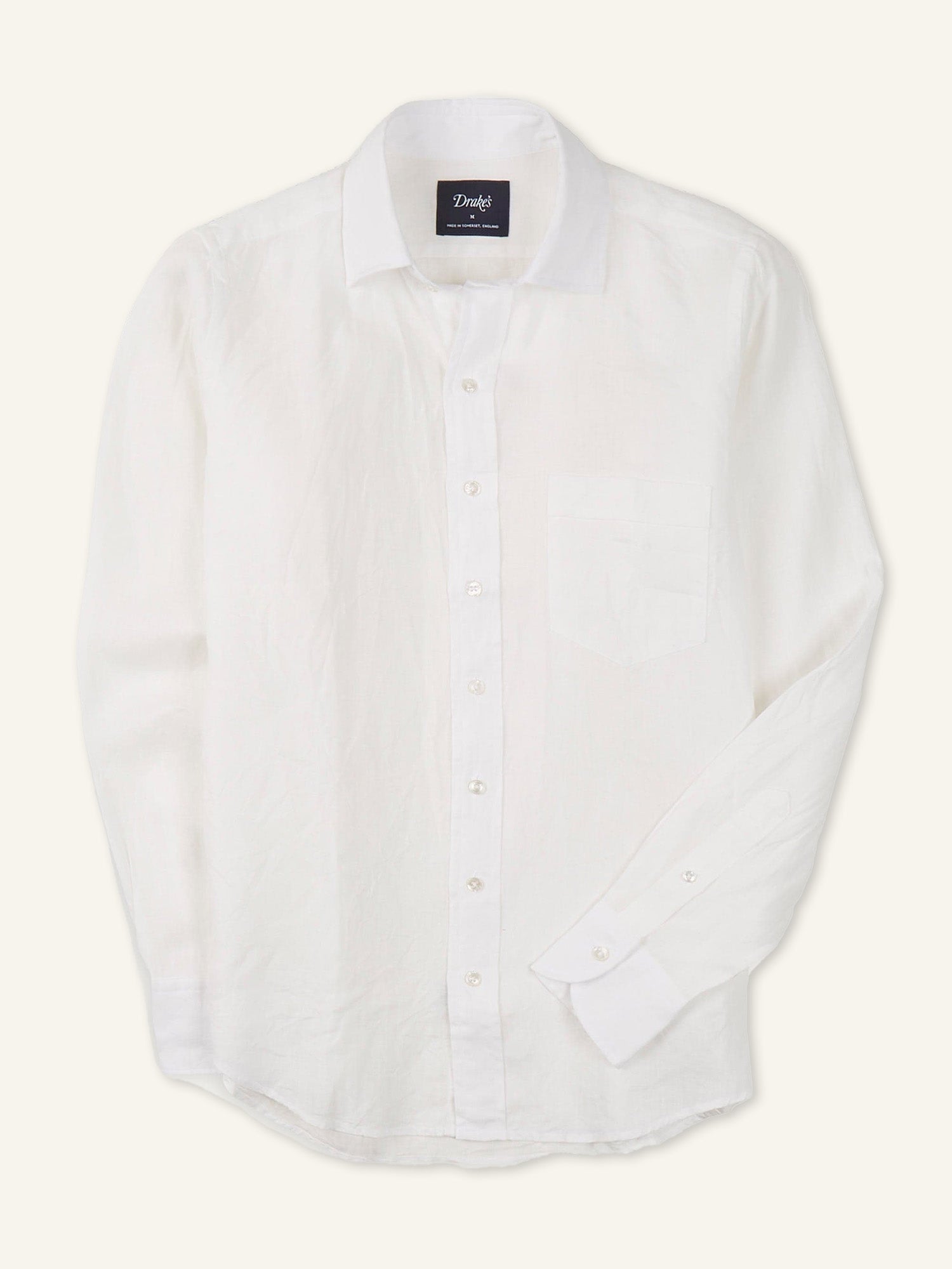 Linen Summer Shirt Ecru