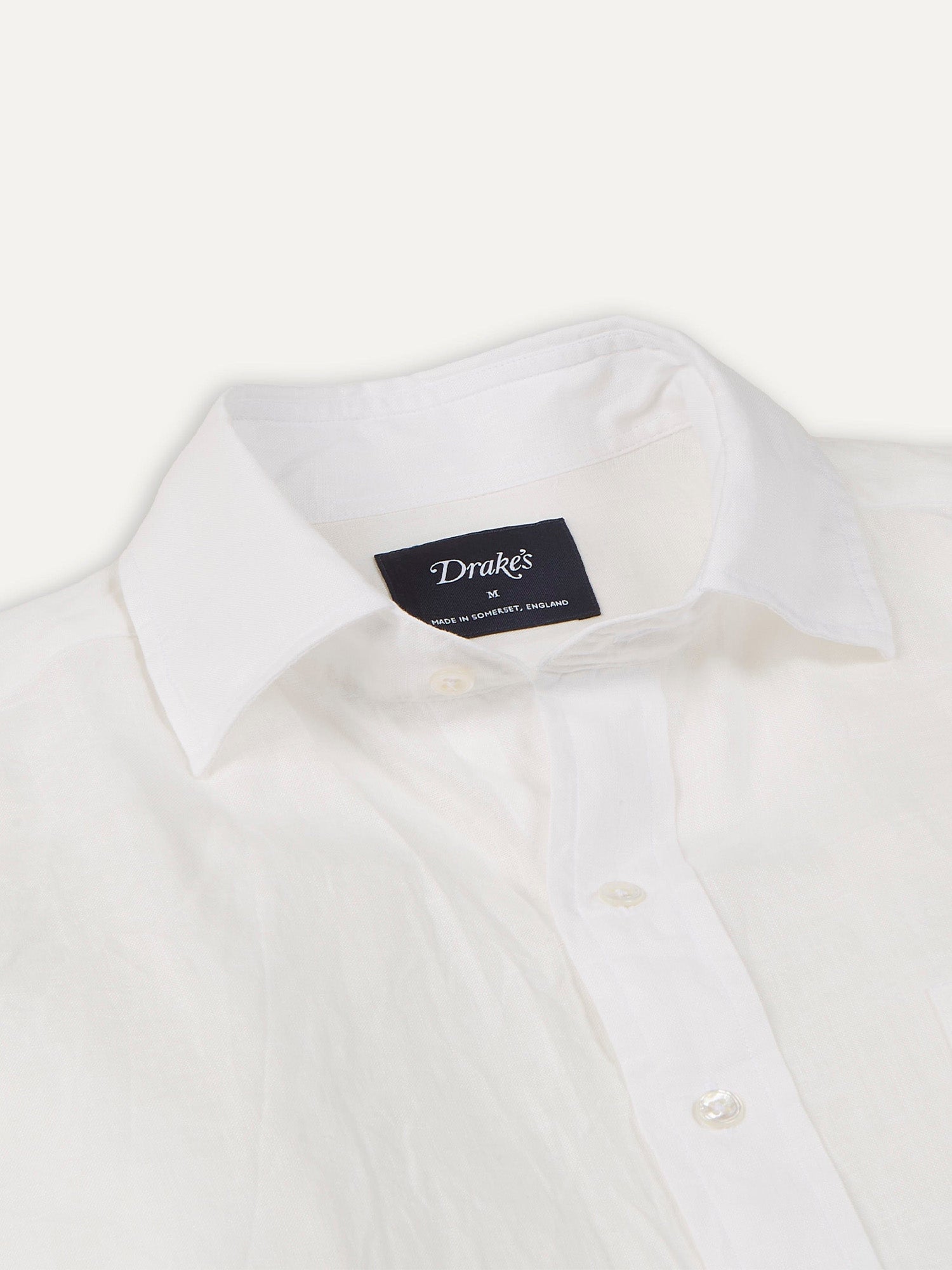 Linen Summer Shirt Ecru