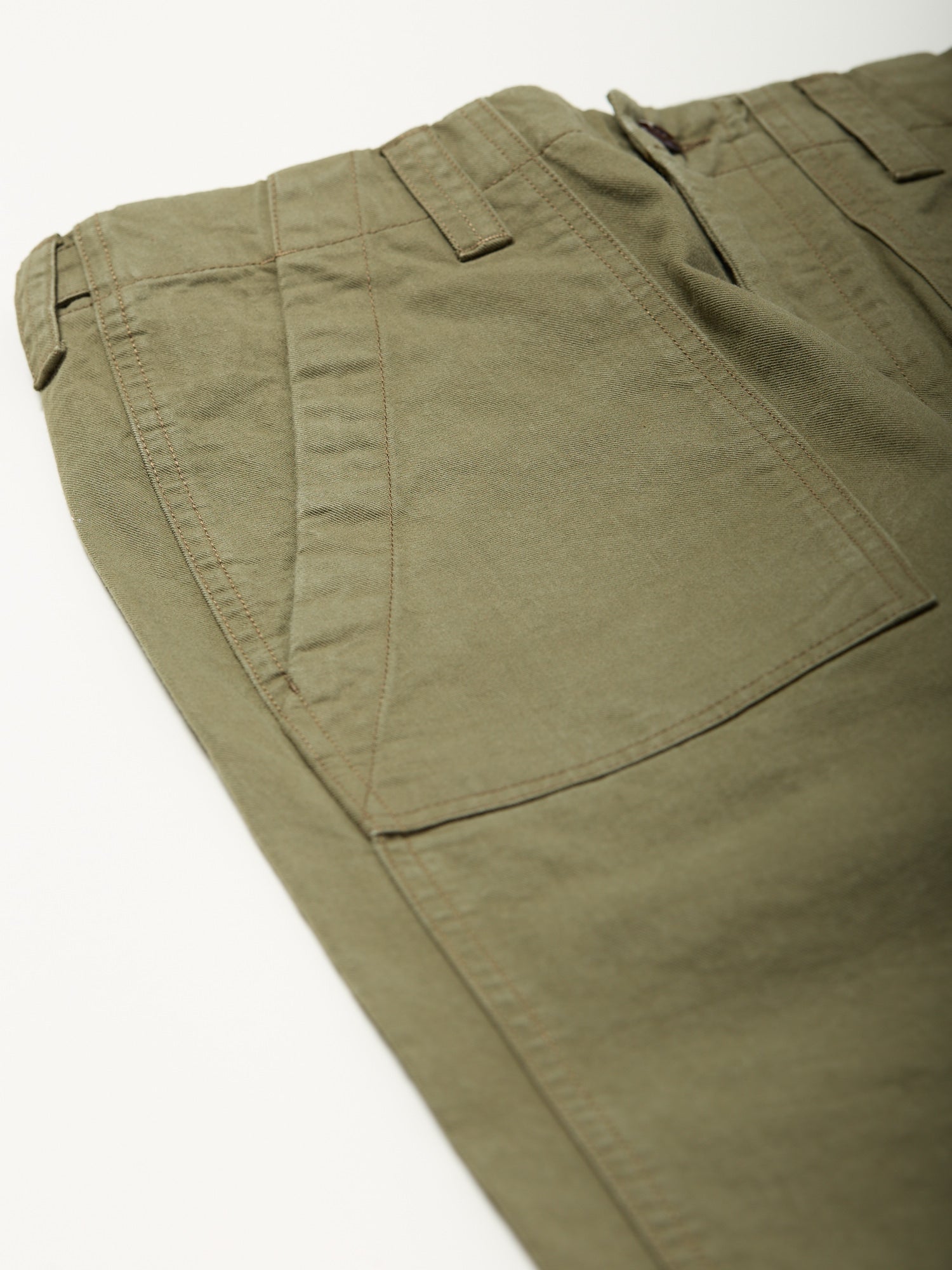 Twill Fatigue Trouser Khaki