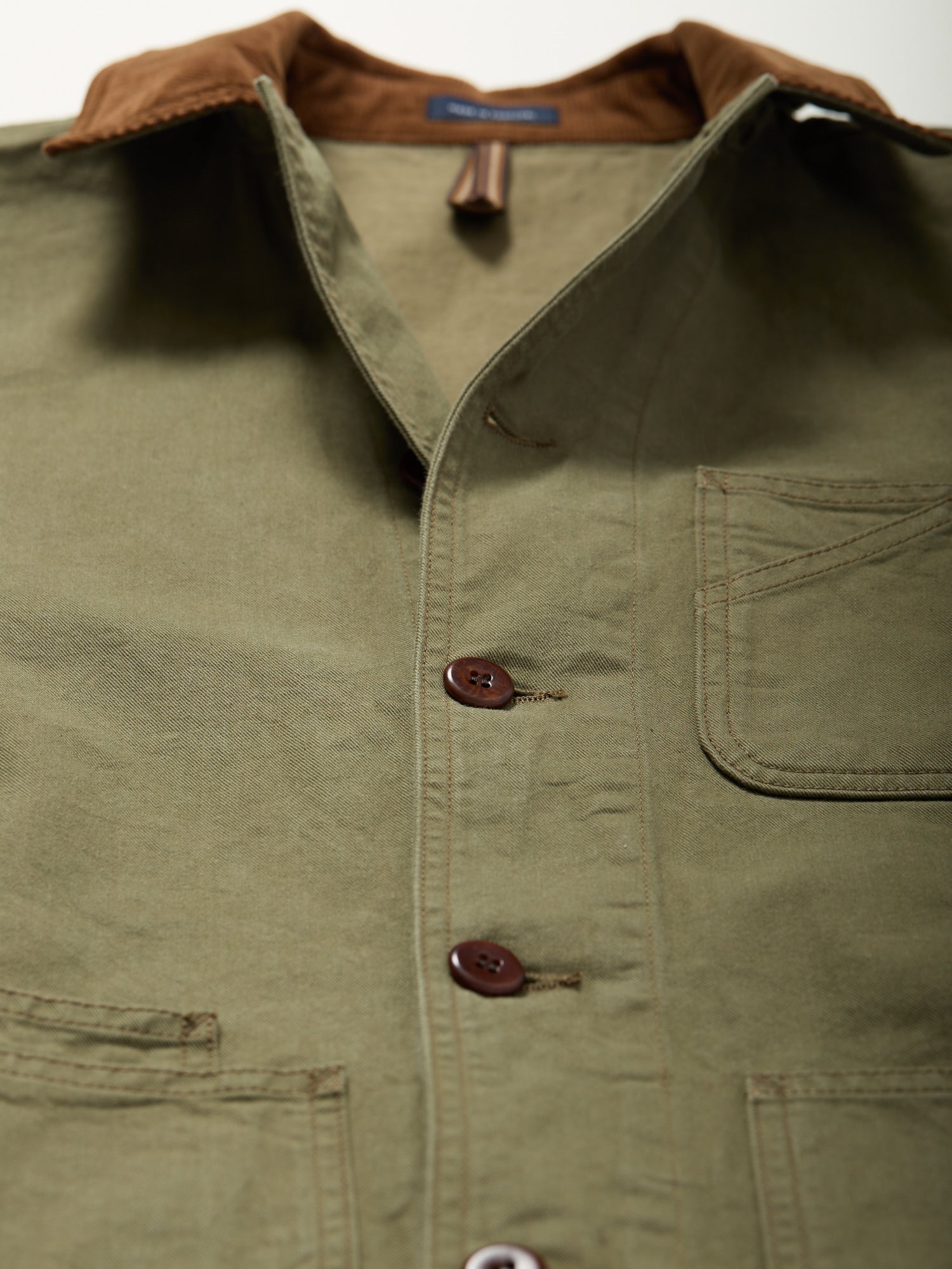 Twill Fatigue Jacket Khaki