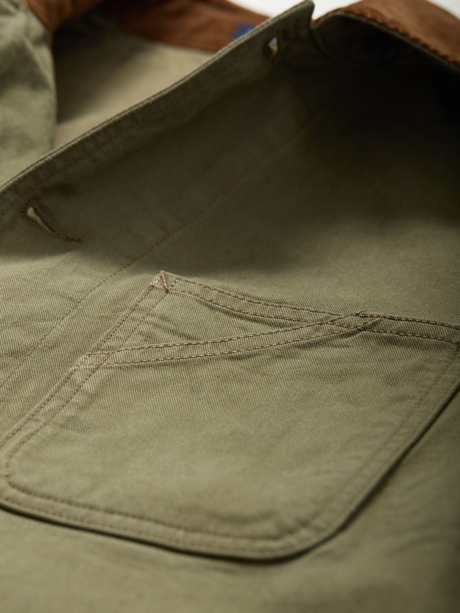Twill Fatigue Jacket Khaki