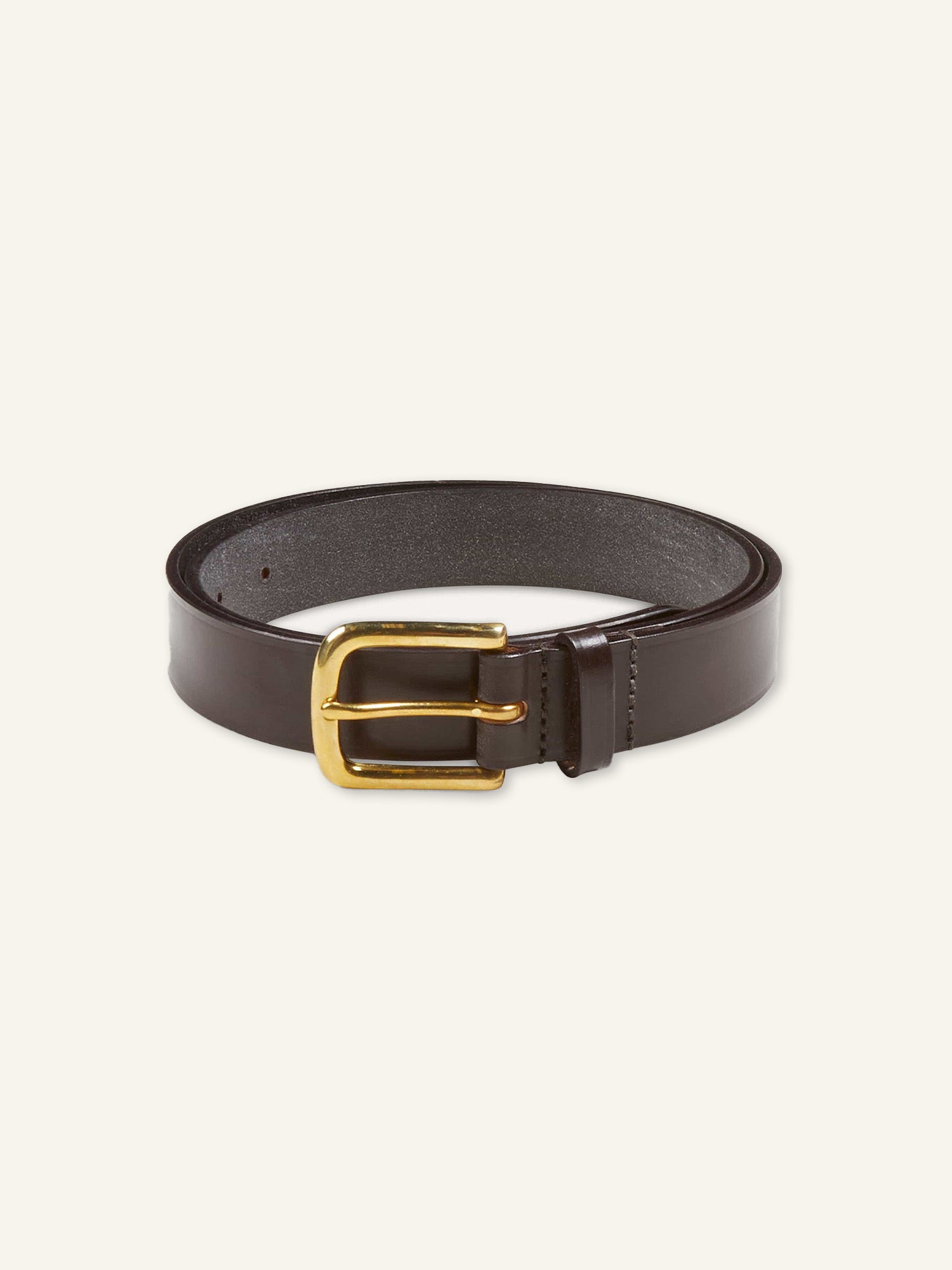 Bridle Leather Belt Brown