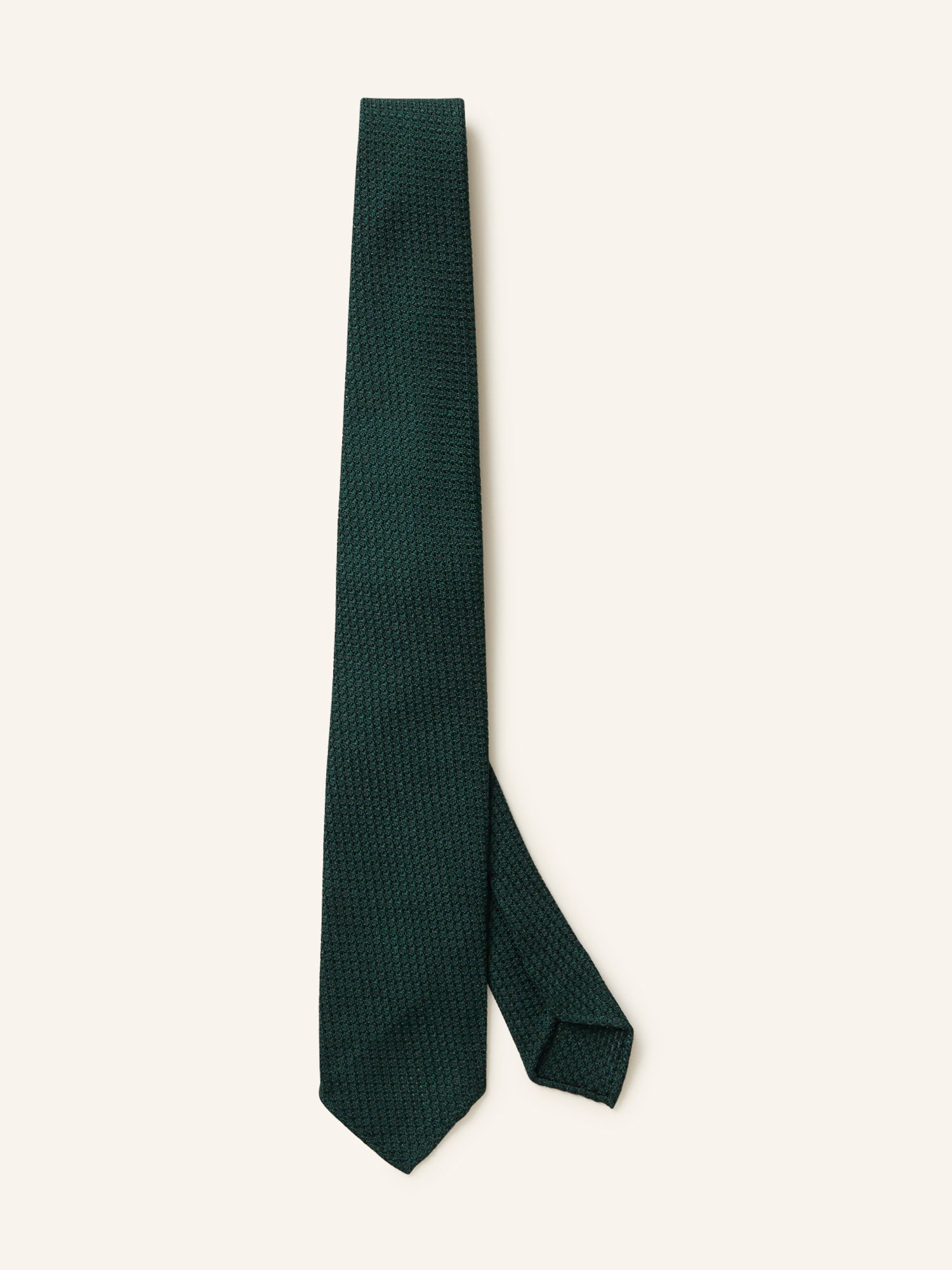 Large Knot Grenadine Tie Green