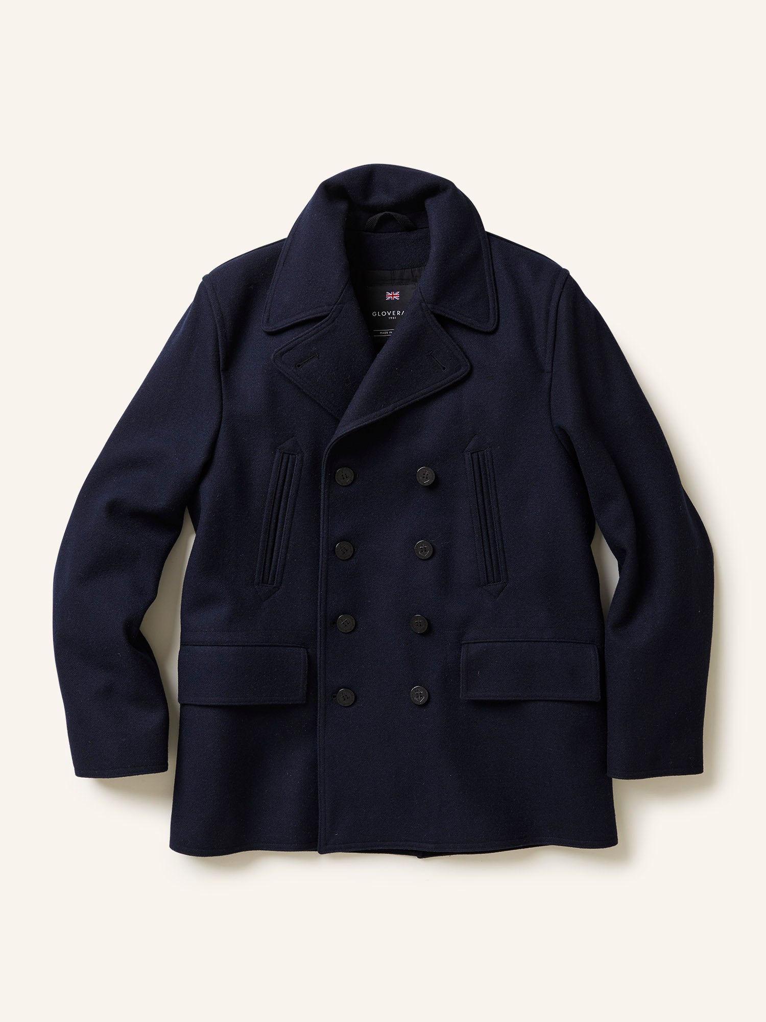 Churchill Peacoat Navy