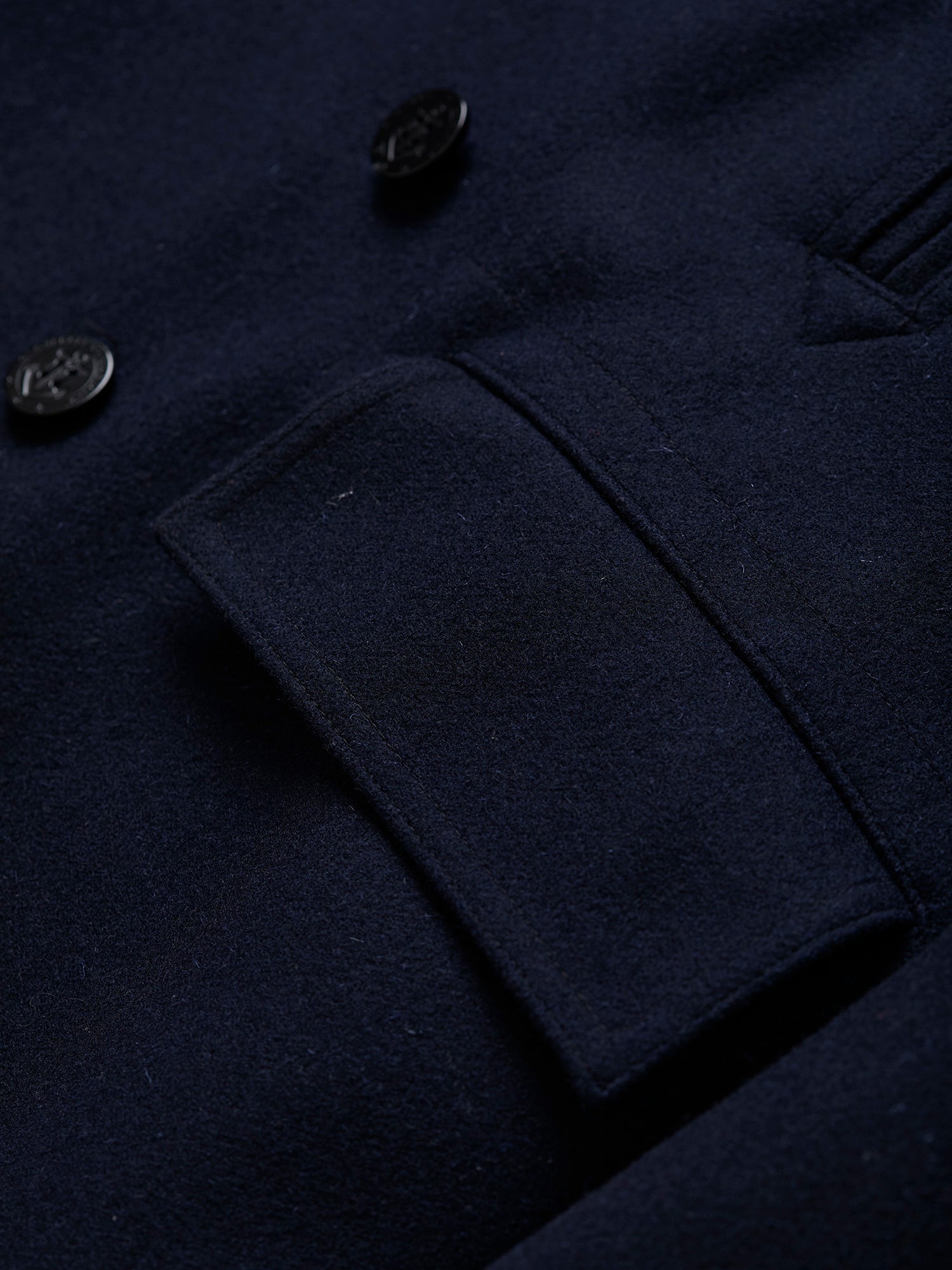 Churchill Peacoat Navy