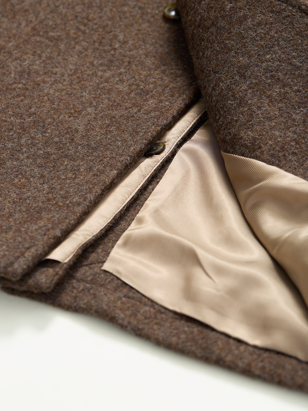 Hynes Wool Raglan Coat Mocha