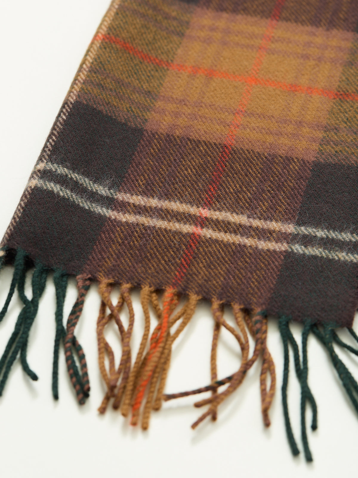 Lambswool Scarf Chisholm Hunting Brown