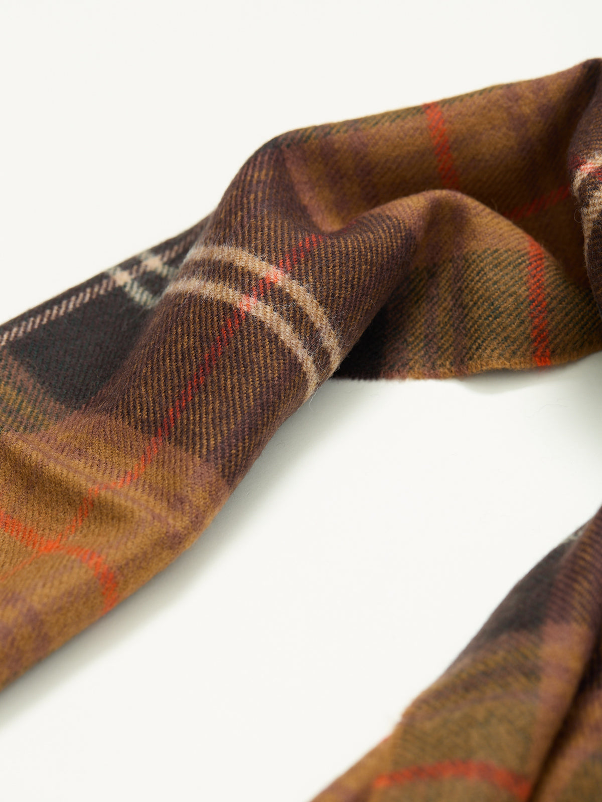 Lambswool Scarf Chisholm Hunting Brown