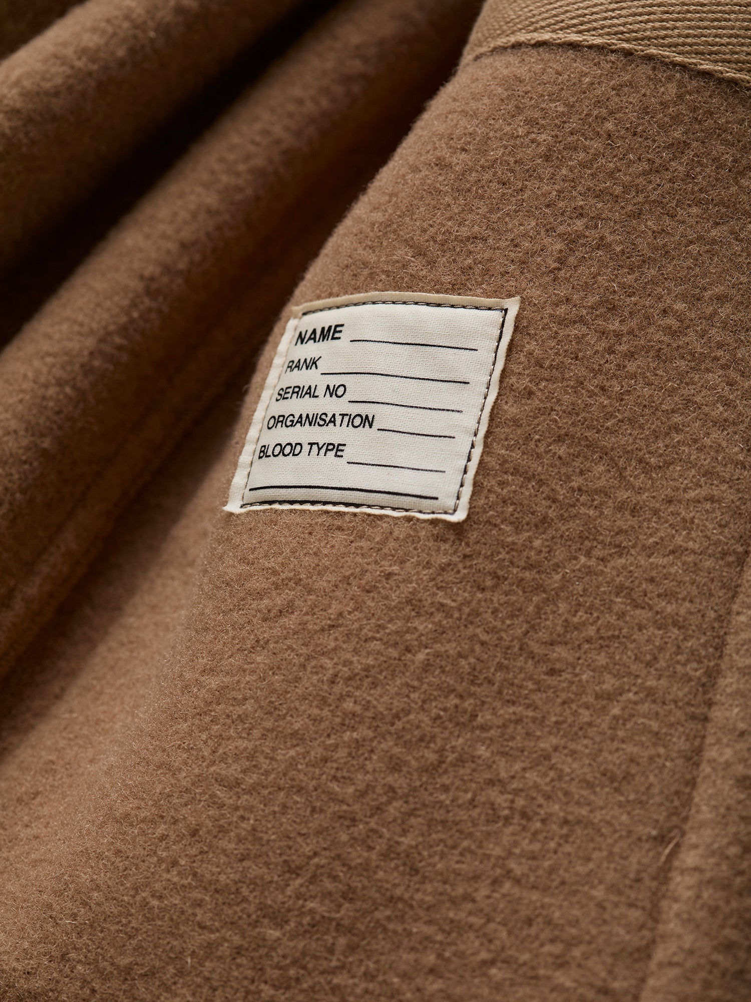 Monty Duffle Coat Camel