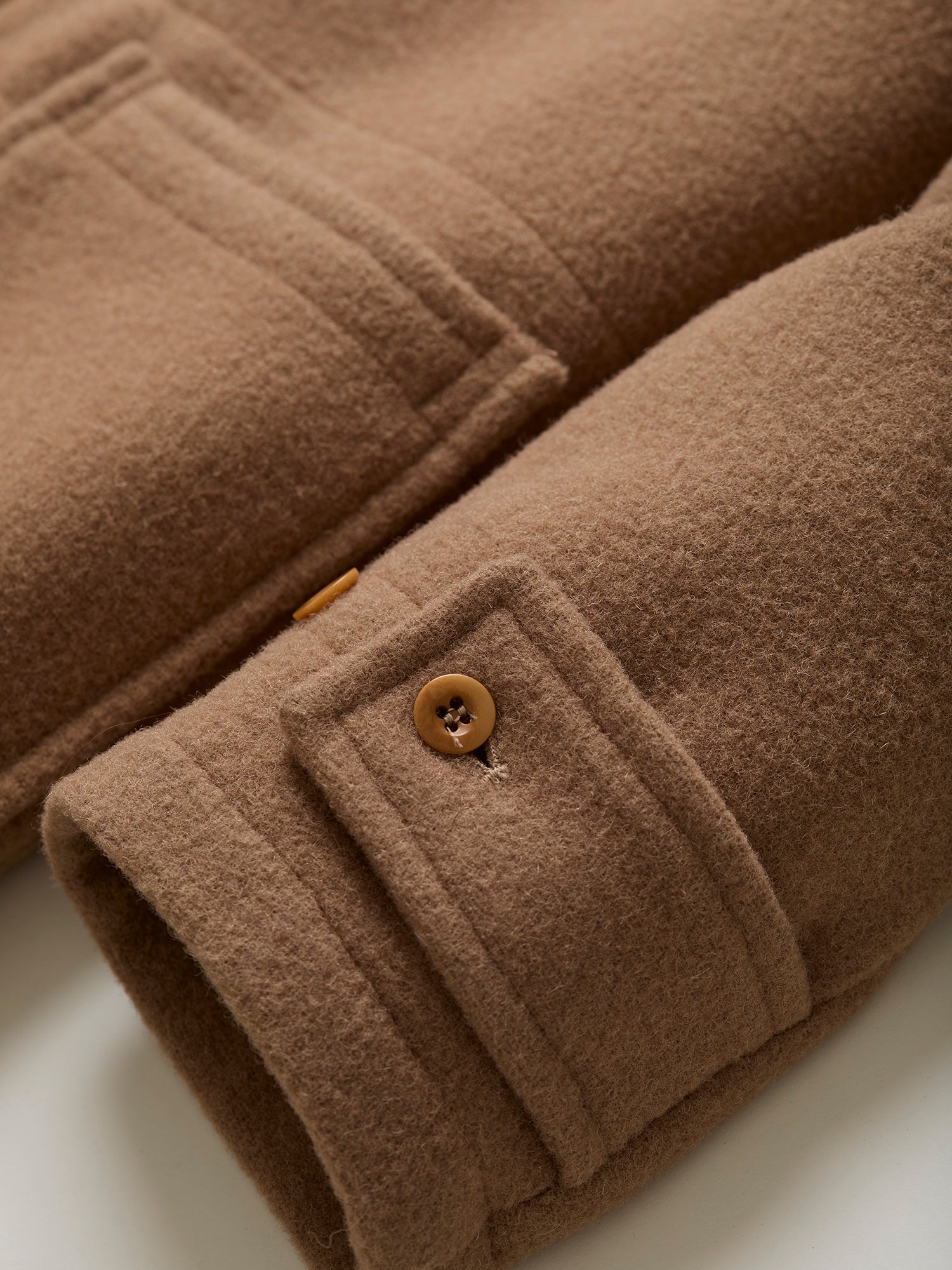 Monty Duffle Coat Camel