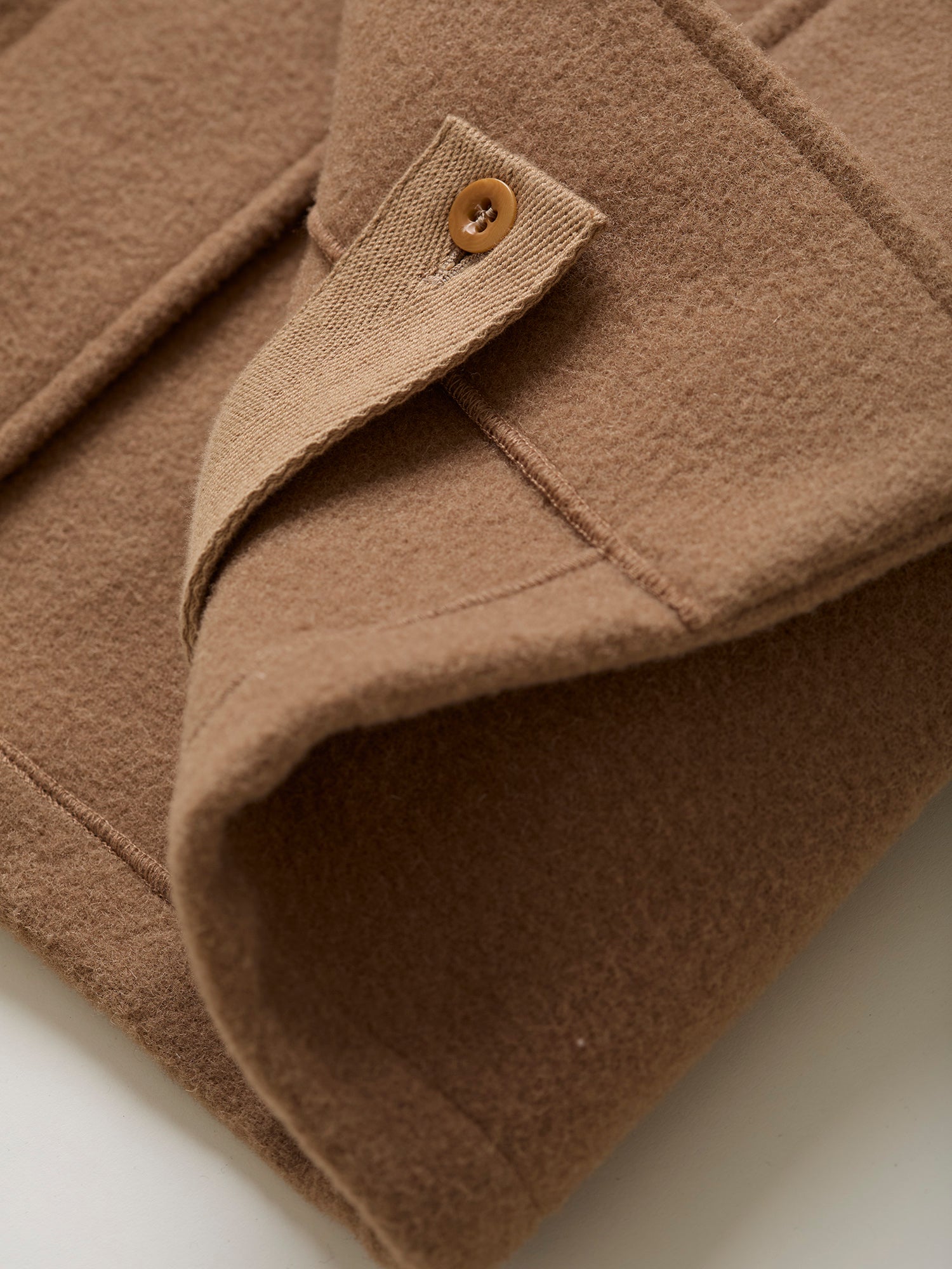 Monty Duffle Coat Camel